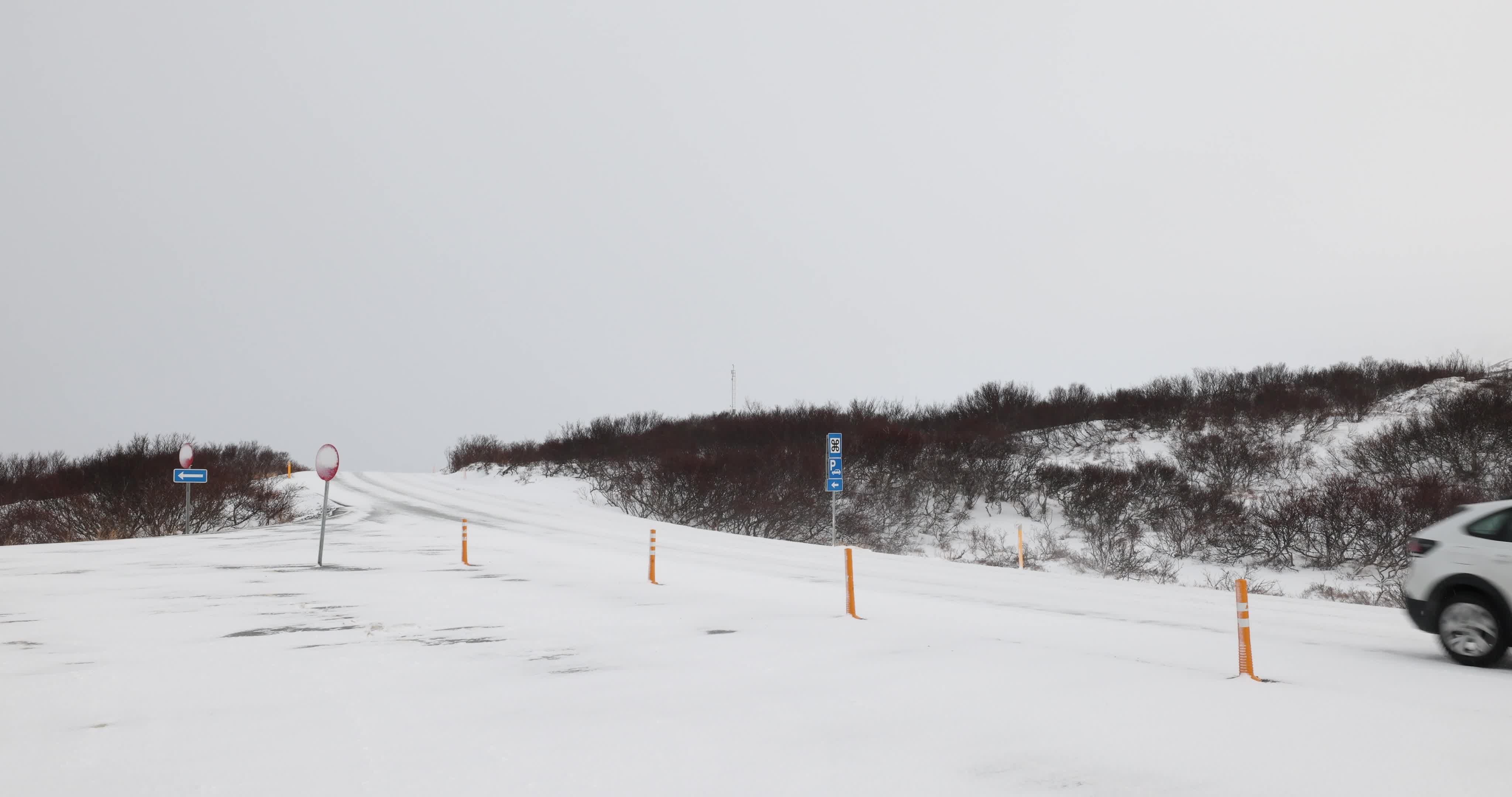 Thingvellir National Park in Iceland During Winter Season