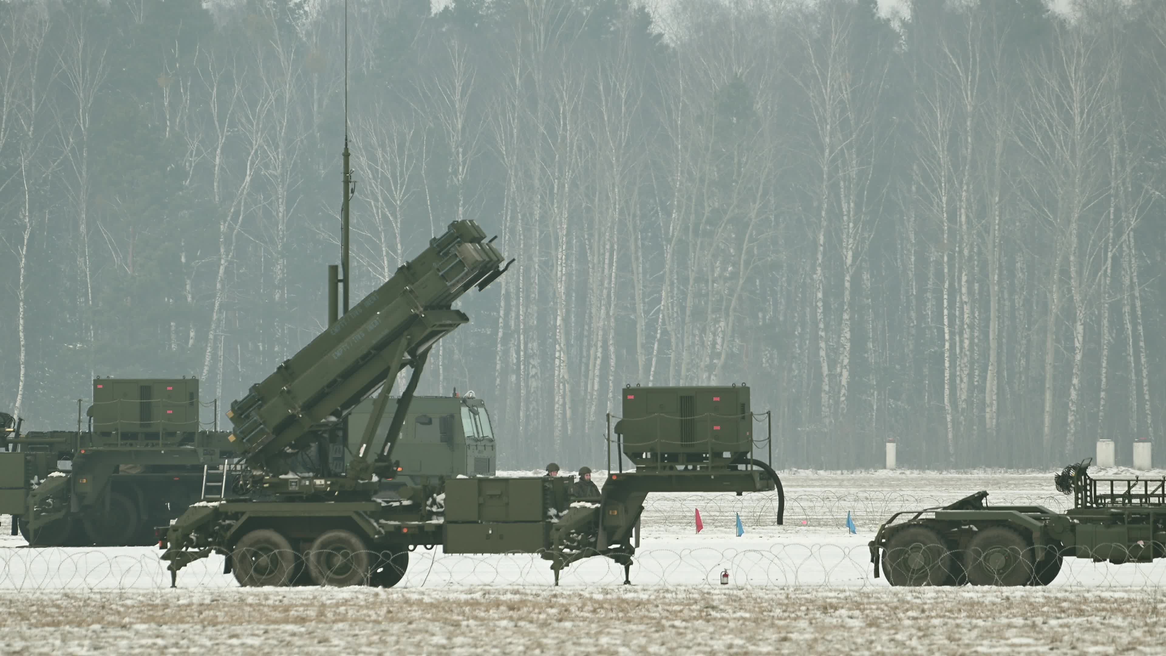 Patriot missile defence system deployed to Warsaw