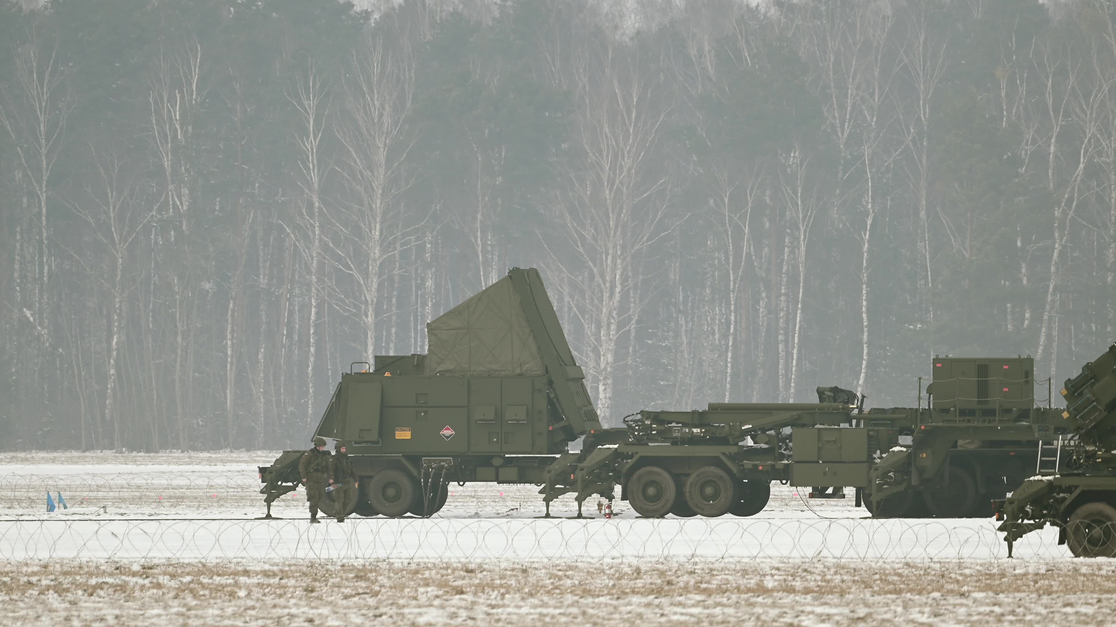 Patriot missile defence system deployed to Warsaw