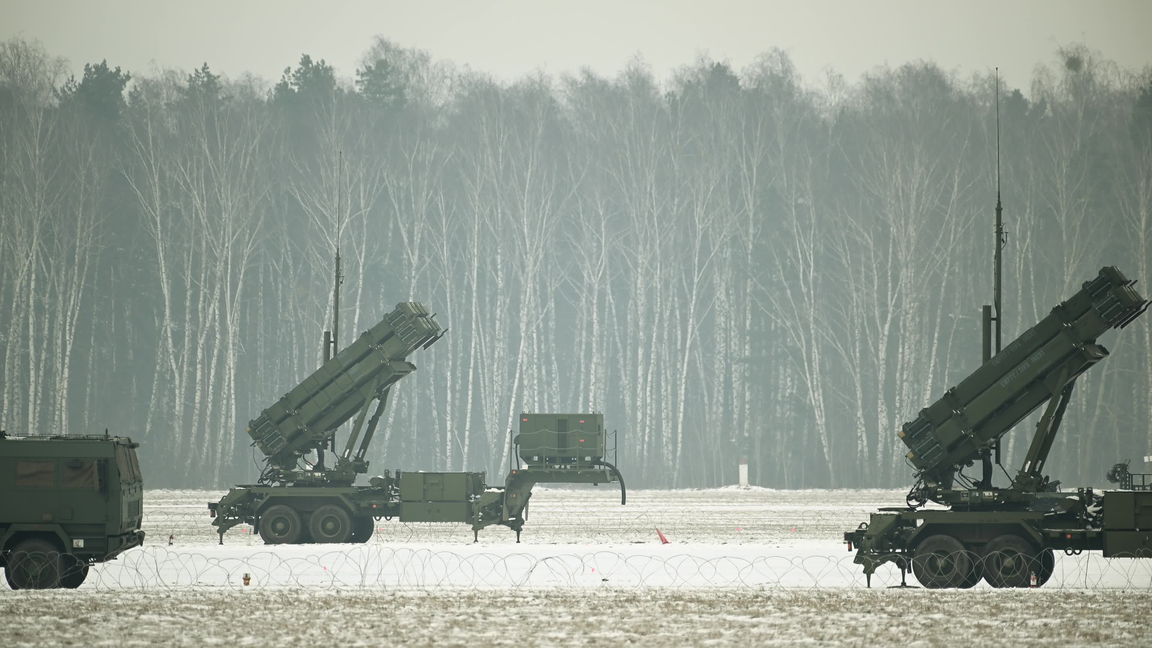 Patriot missile defence system deployed to Warsaw
