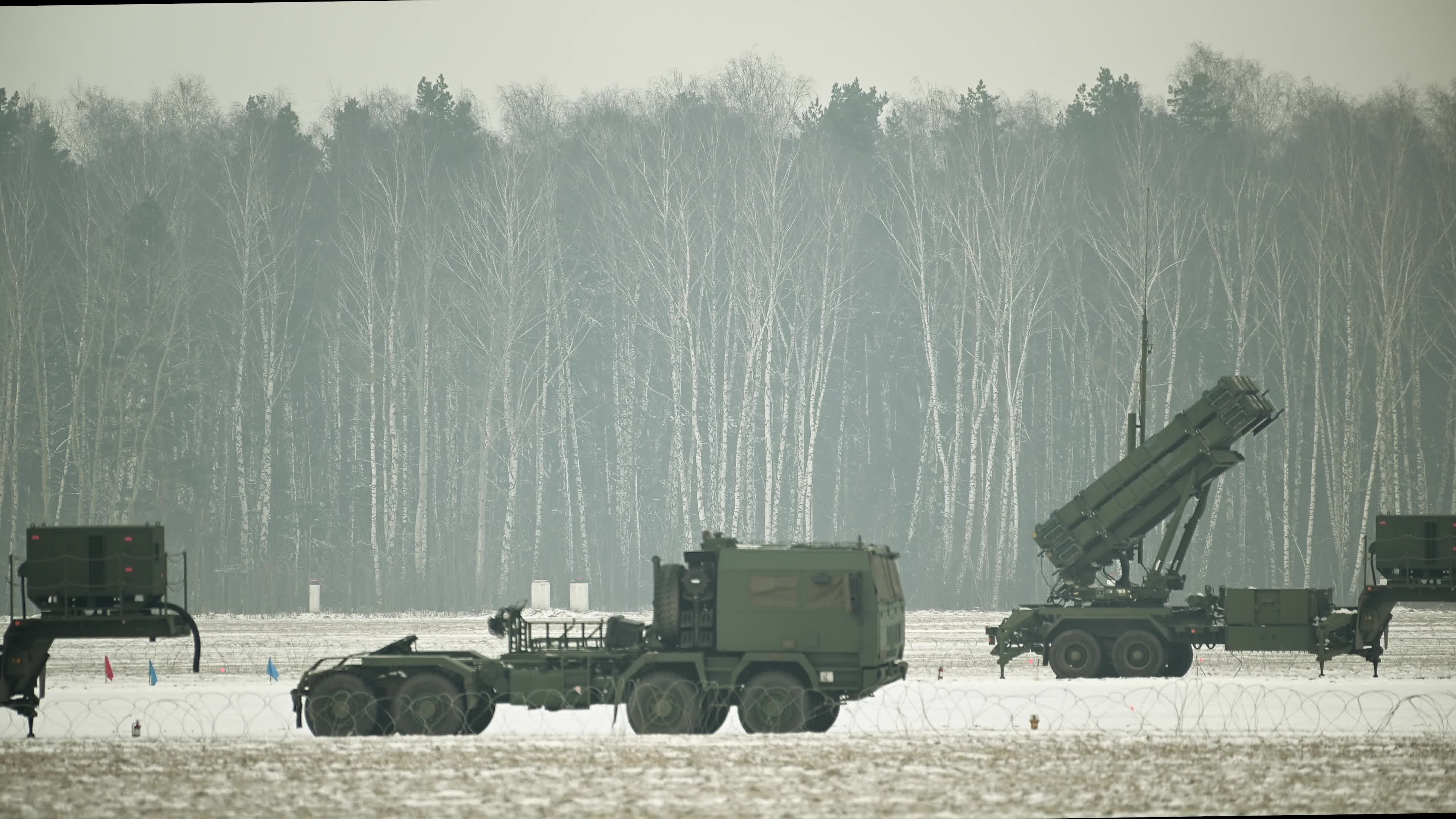 Patriot missile defence system deployed to Warsaw