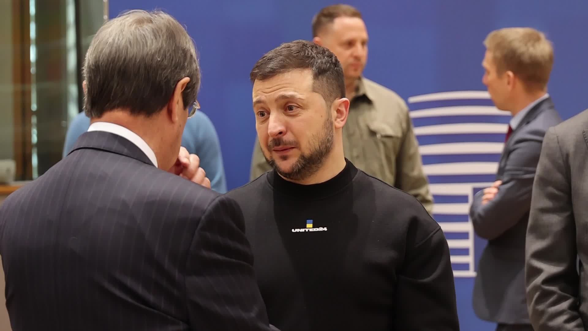 Ukraine's President Zelenskiy At The European Council
