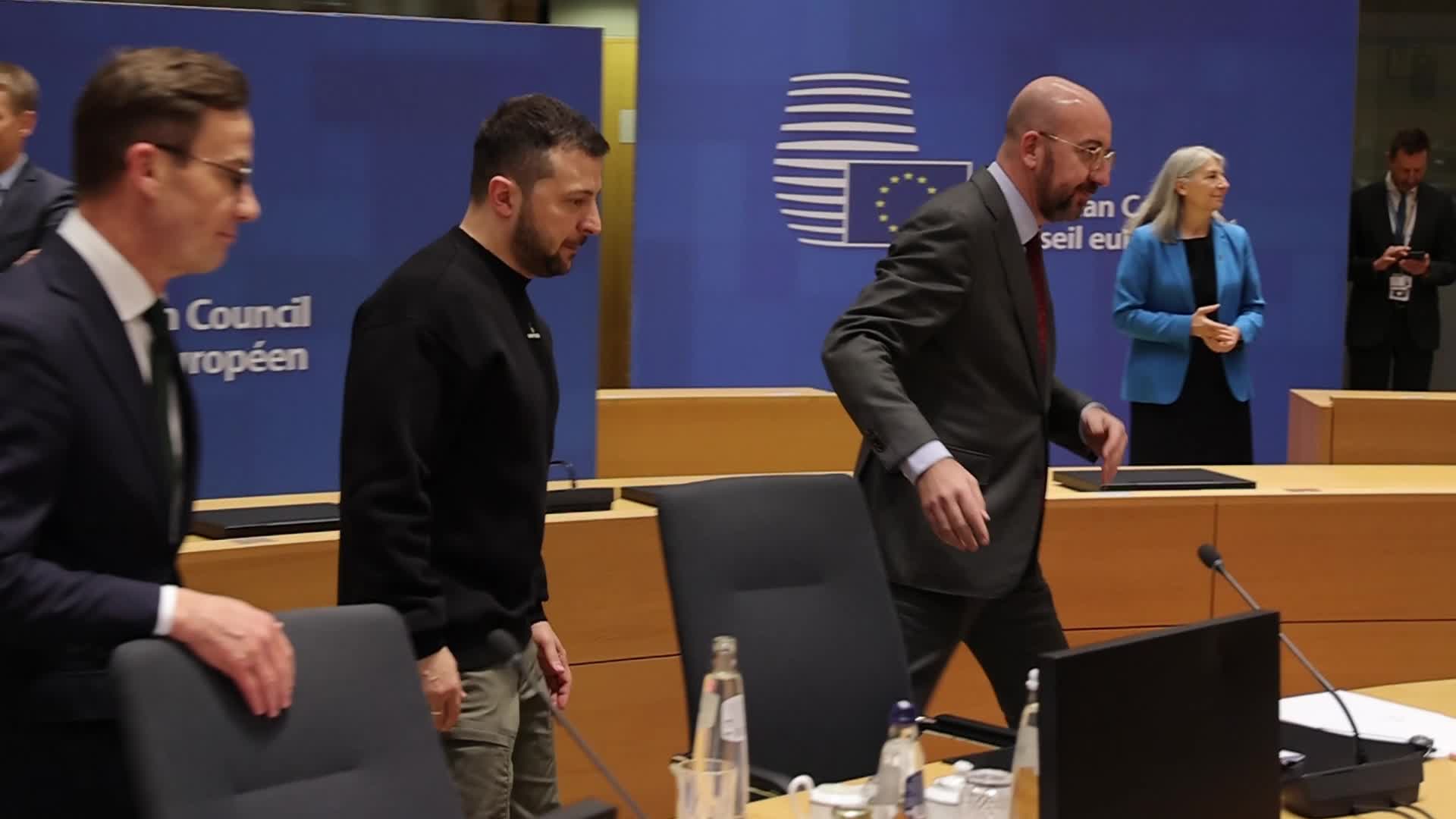 Ukraine's President Zelenskiy At The European Council