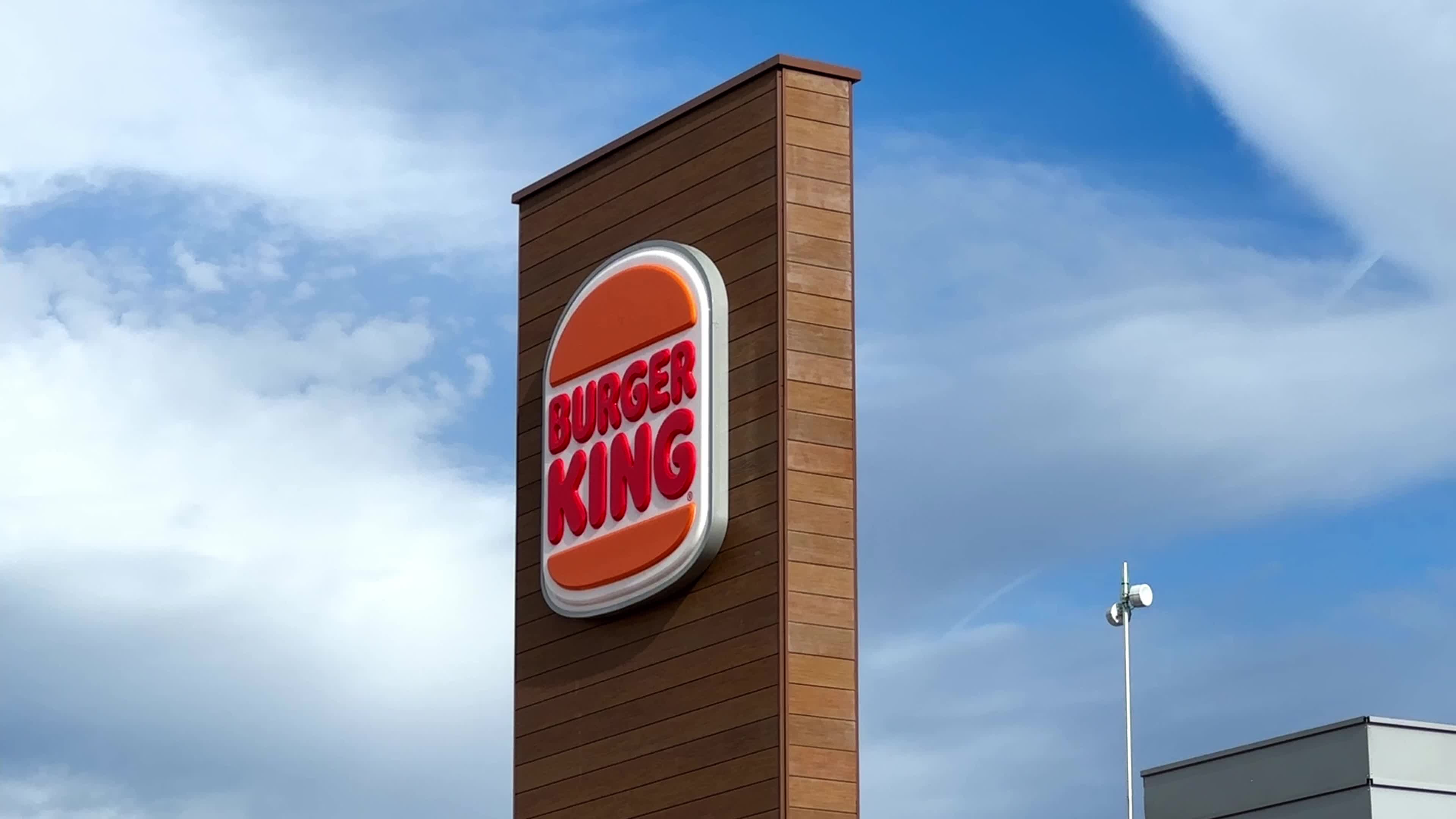 Burger King restaurant under construction