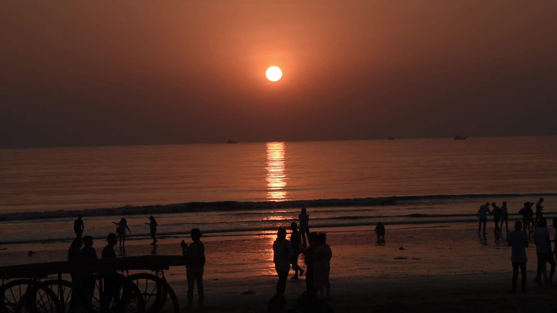 Sunset In Mumbai