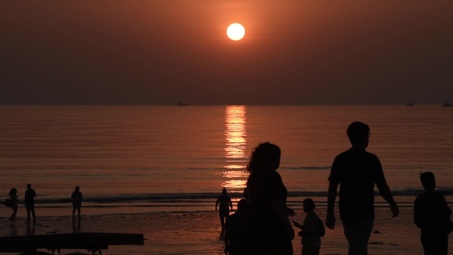 Sunset In Mumbai