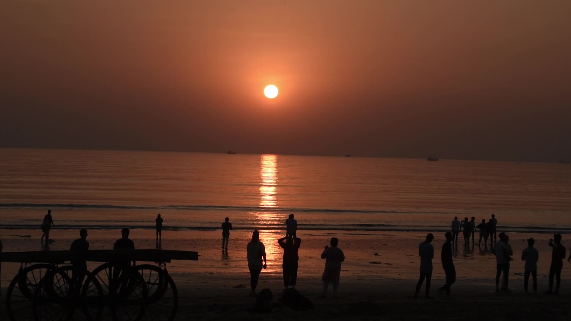 Sunset In Mumbai