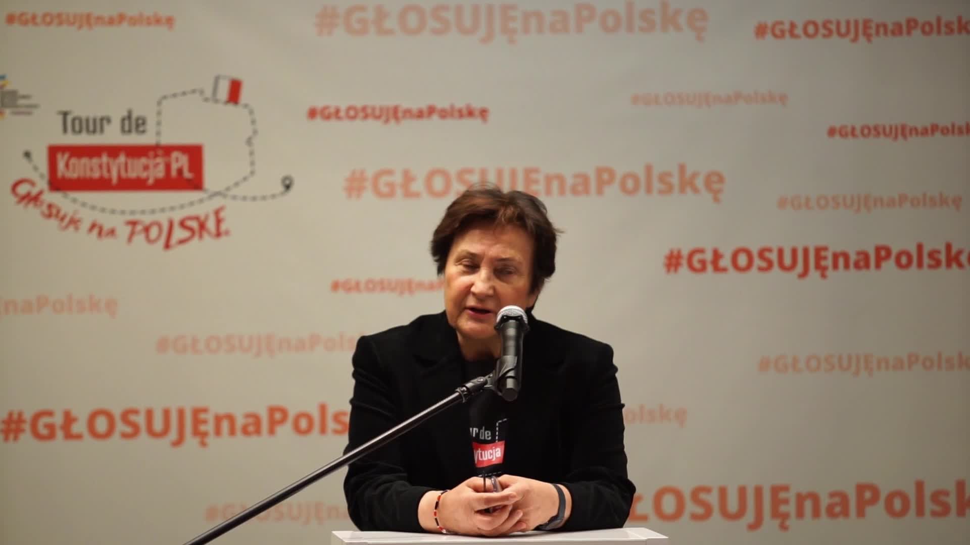 Hanna Machinska Human Rights Lecture In Gdansk, Poland