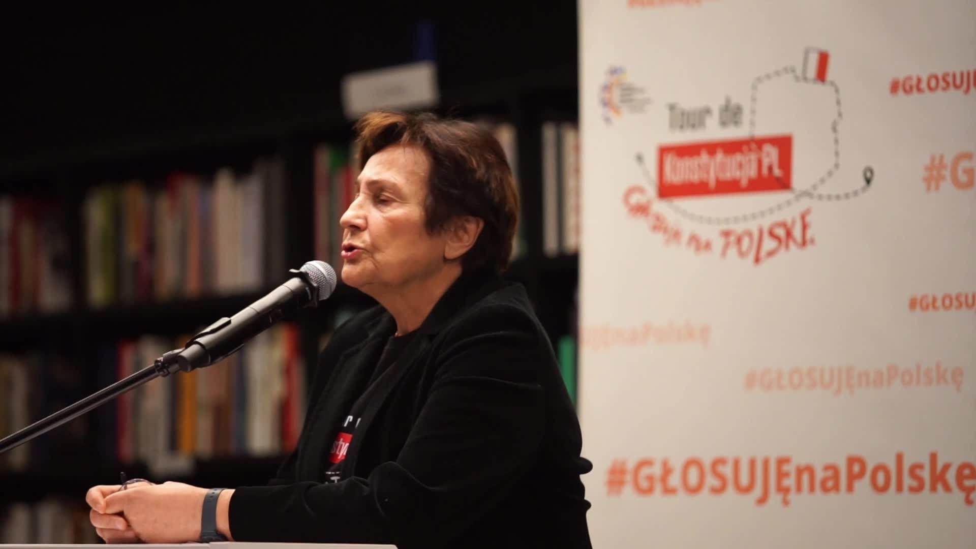 Hanna Machinska Human Rights Lecture In Gdansk, Poland