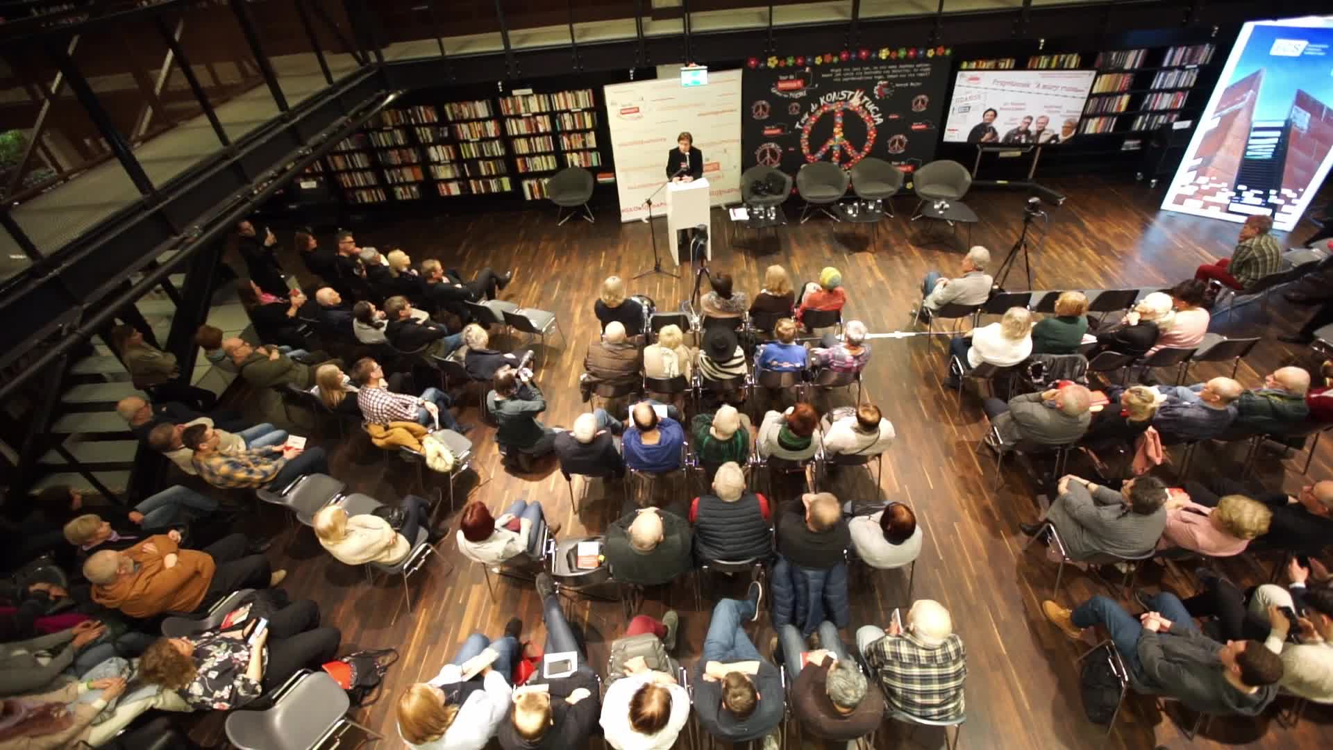 Hanna Machinska Human Rights Lecture In Gdansk, Poland