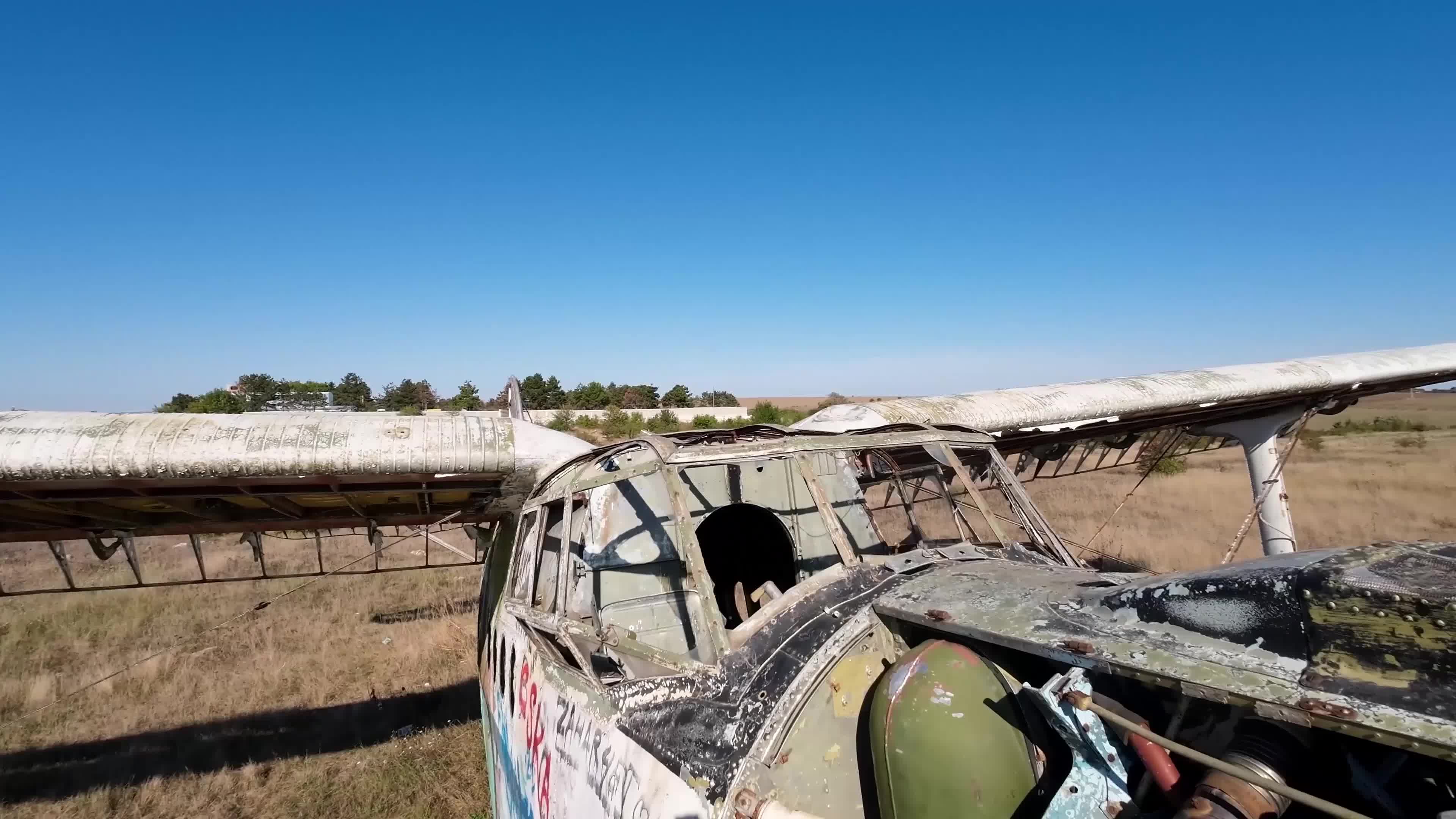 Abandoned air planes, Kalimantsi, Bulgaria
