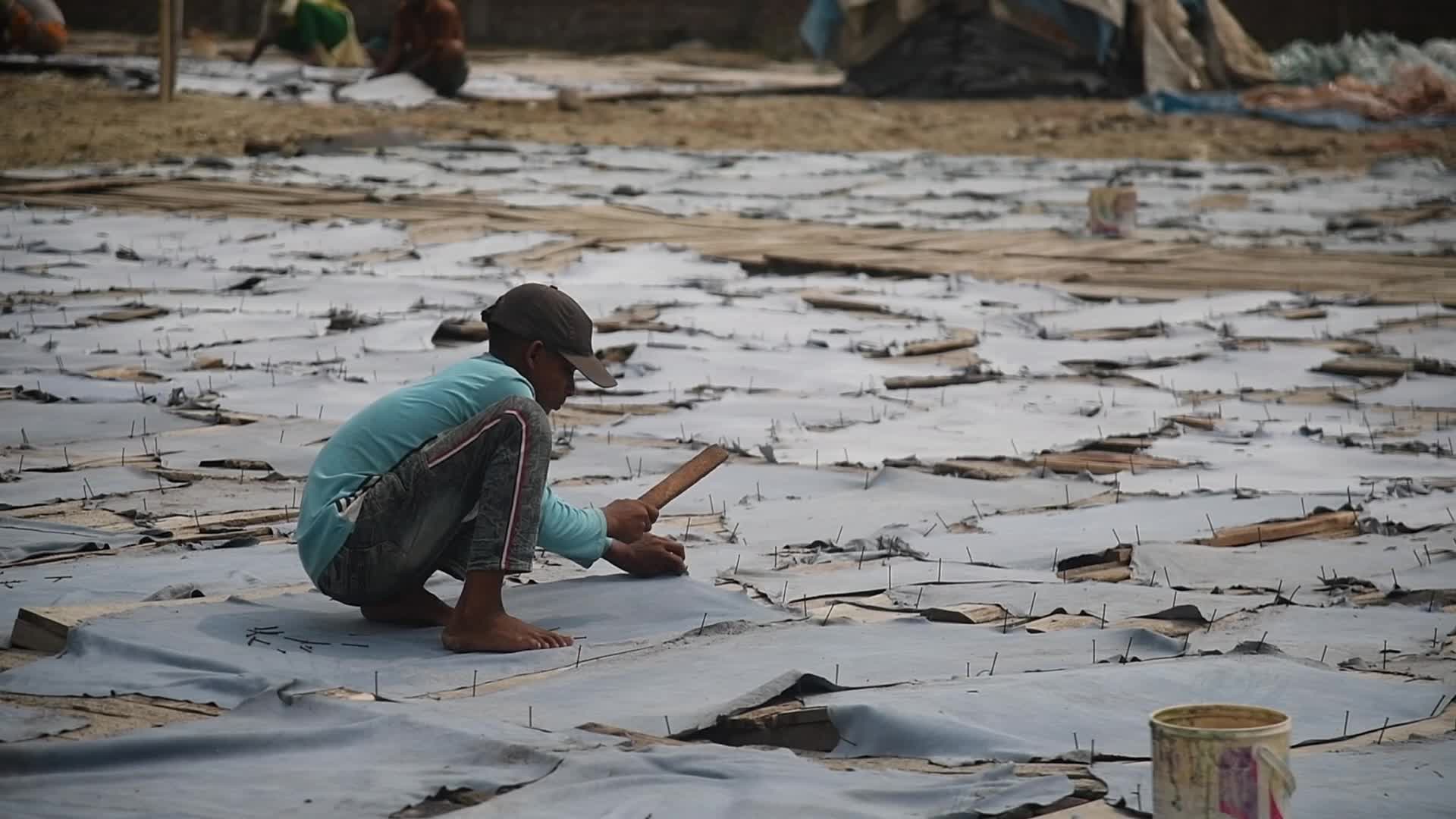 Leather Workers In Dhaka, Bangladesh