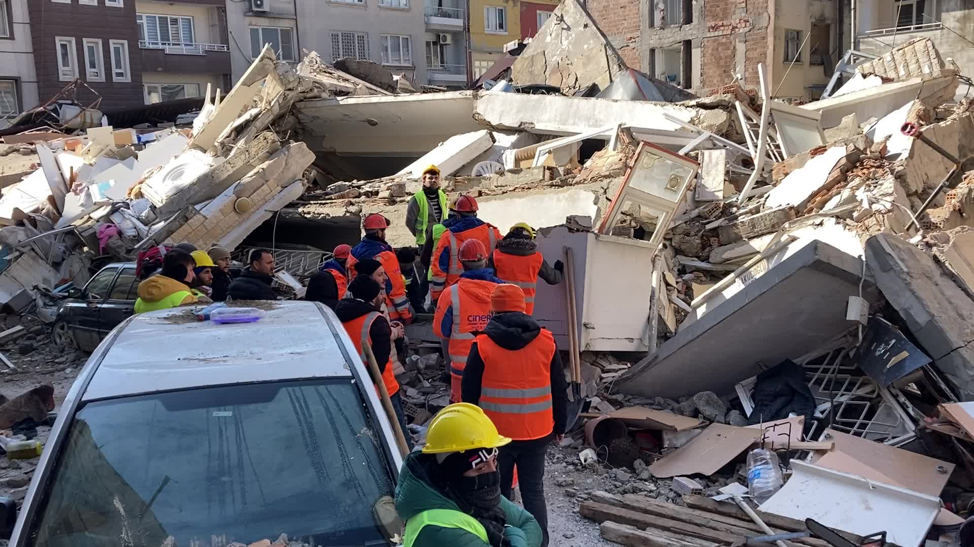 Earthquakes, in Hatay, Turkey