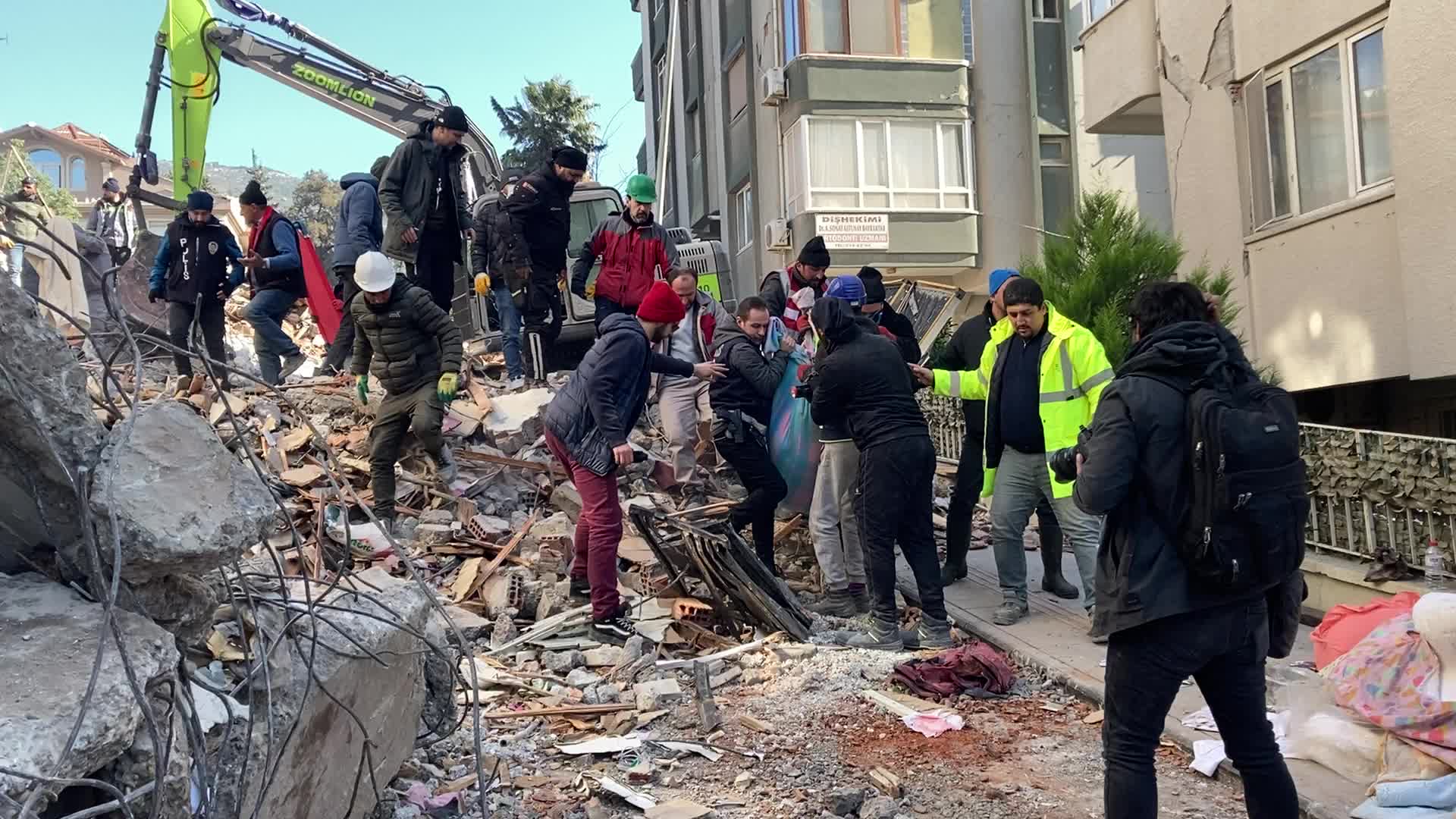 Earthquakes, in Hatay, Turkey