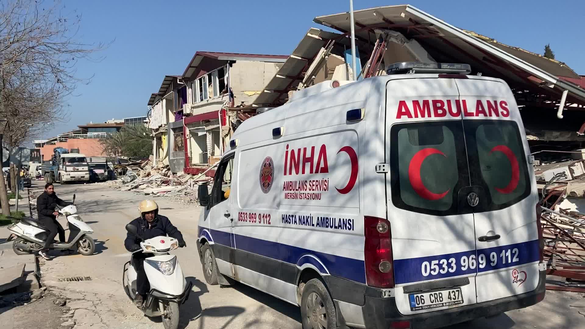 Earthquakes, in Hatay, Turkey