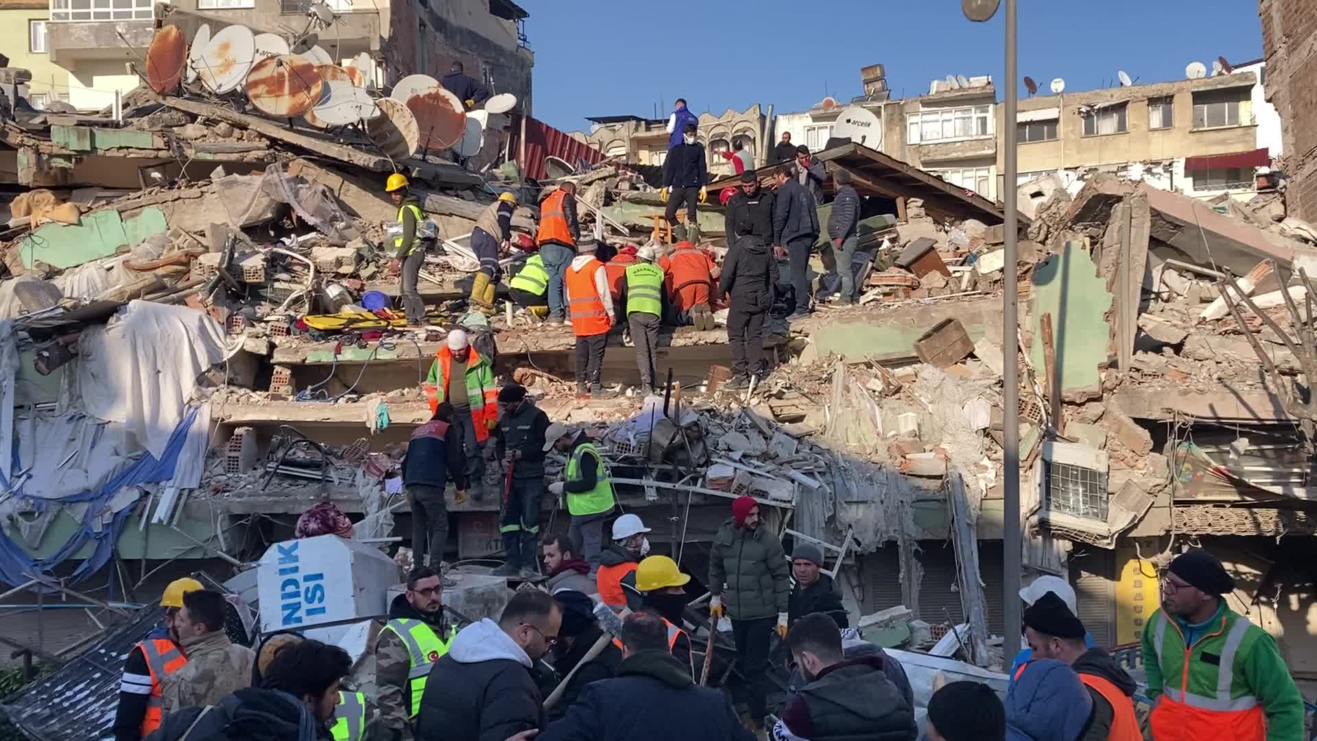 Earthquakes, in Hatay, Turkey