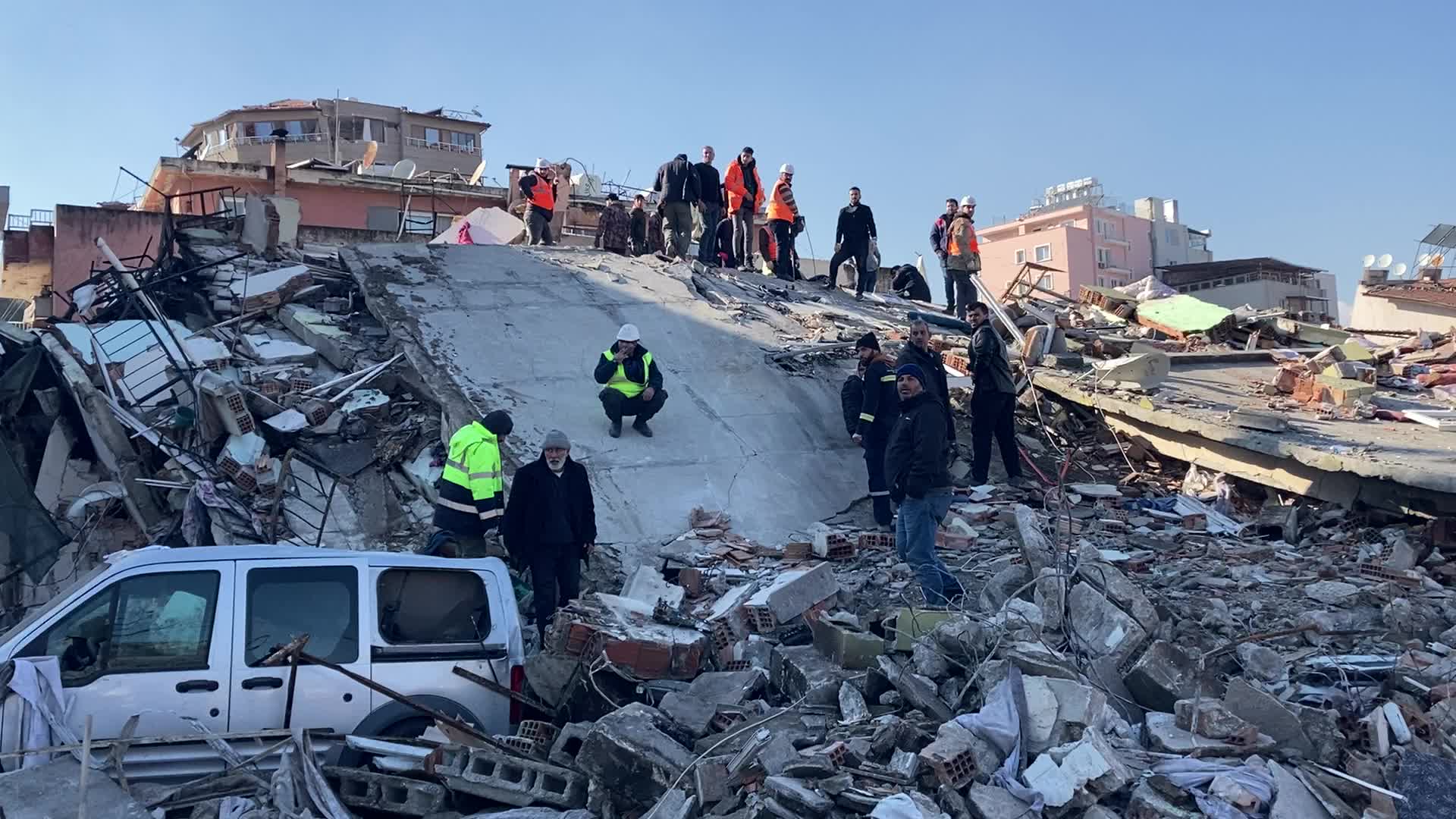 Earthquakes, in Hatay, Turkey