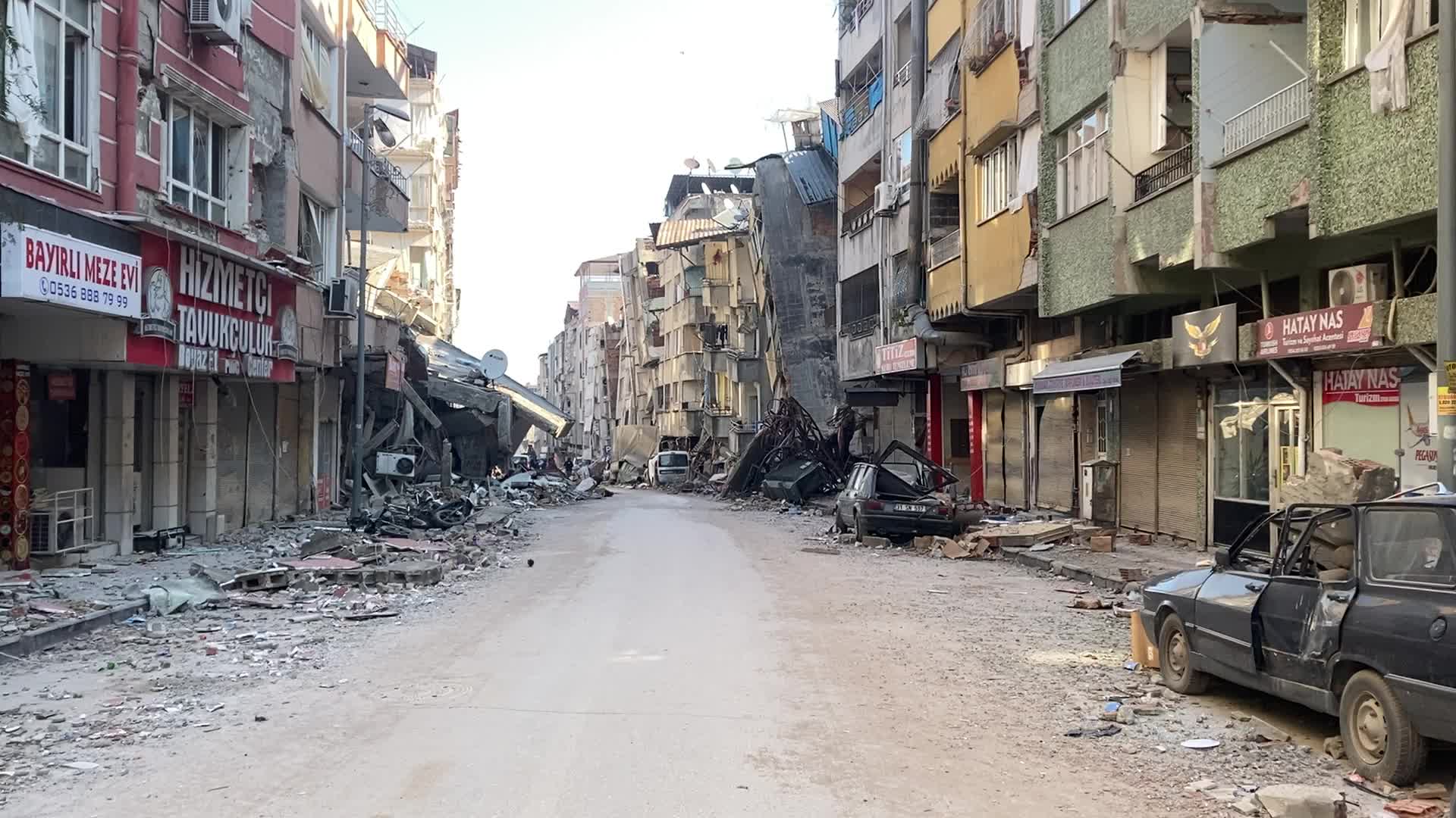 Earthquakes, in Hatay, Turkey