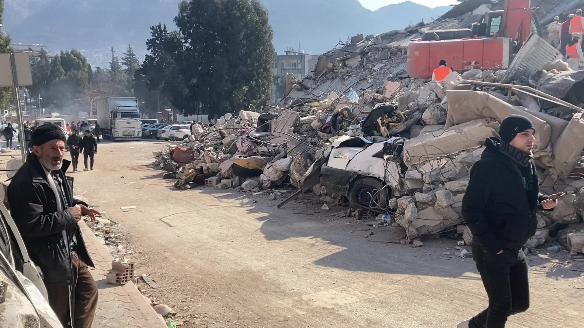 Earthquakes, in Hatay, Turkey