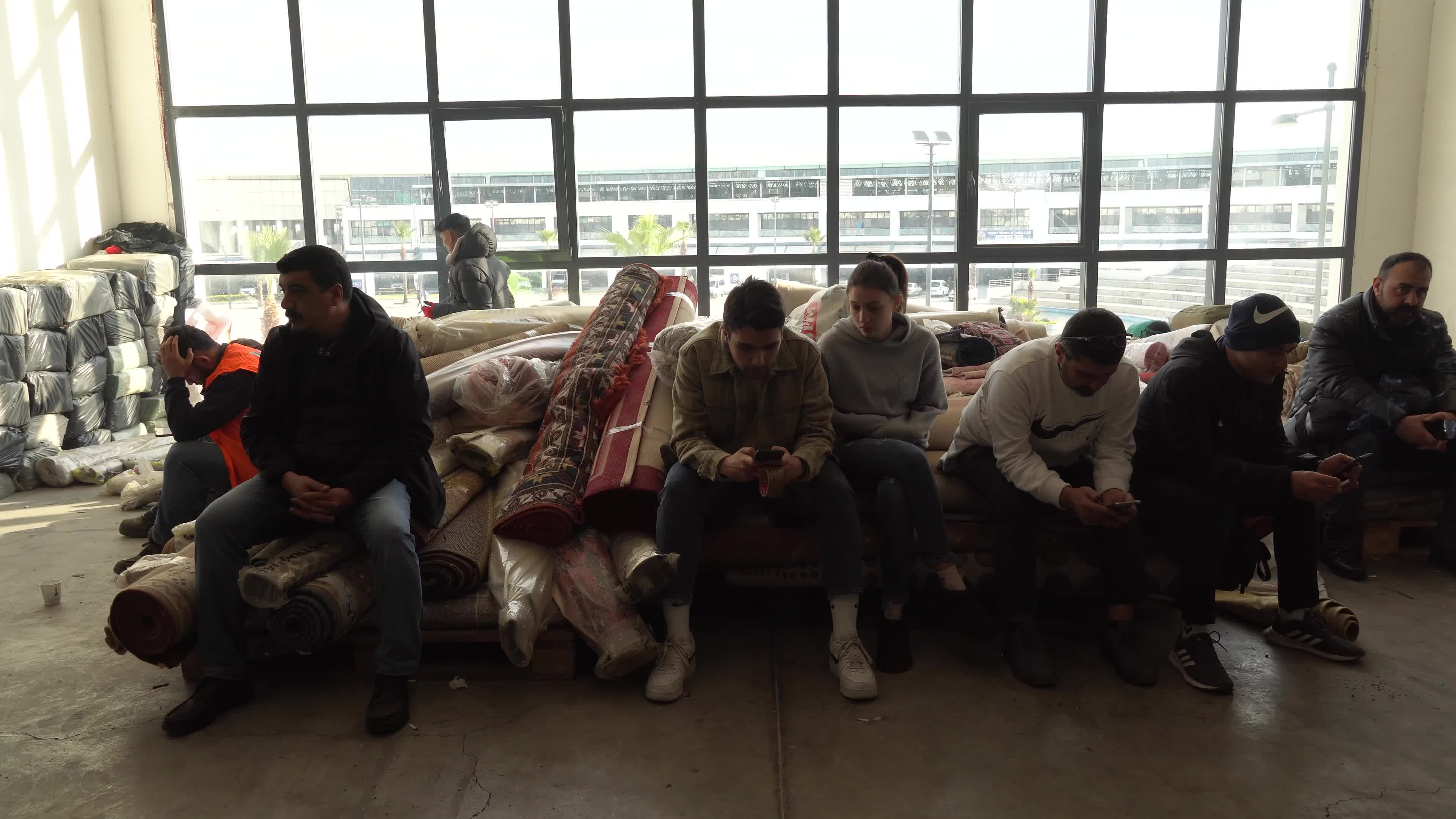 Humanitarian aid for earthquake victims, Izmir, Turkey