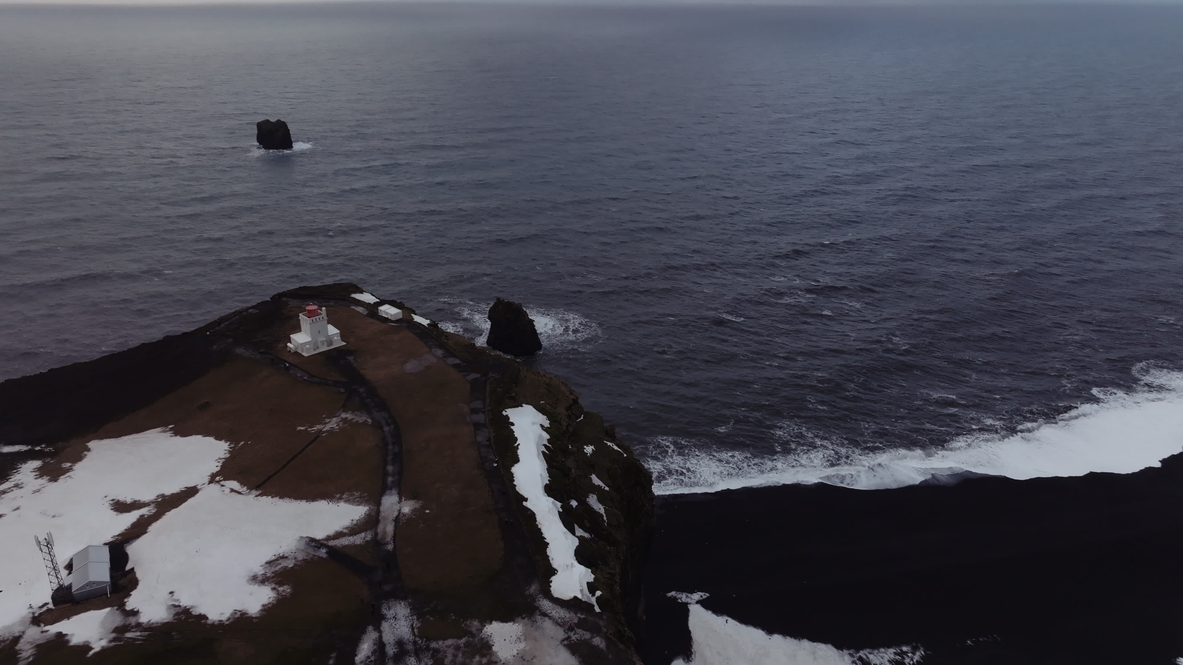 Dyrhólaey Peninsula In Iceland