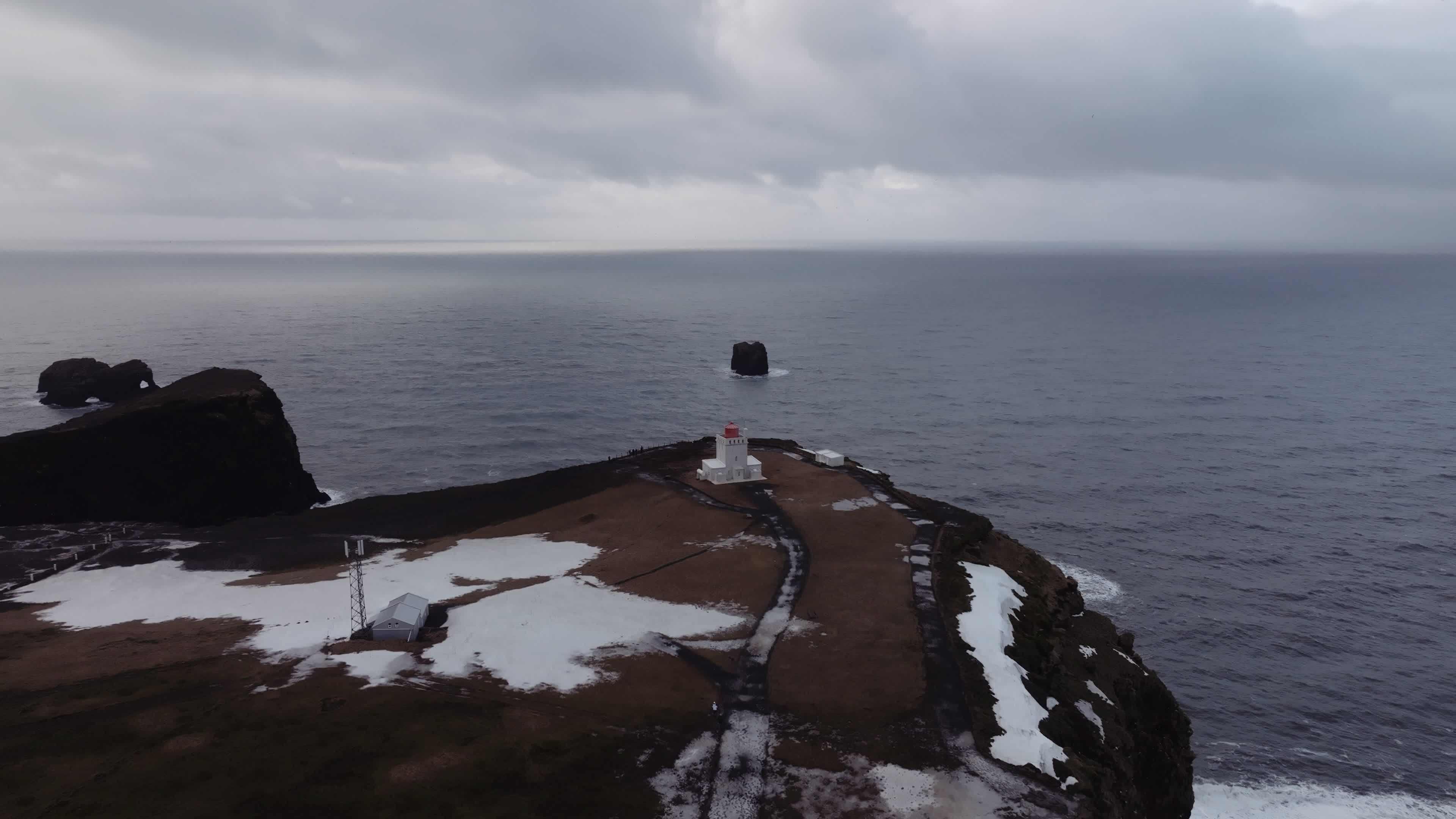 Dyrhólaey Peninsula In Iceland