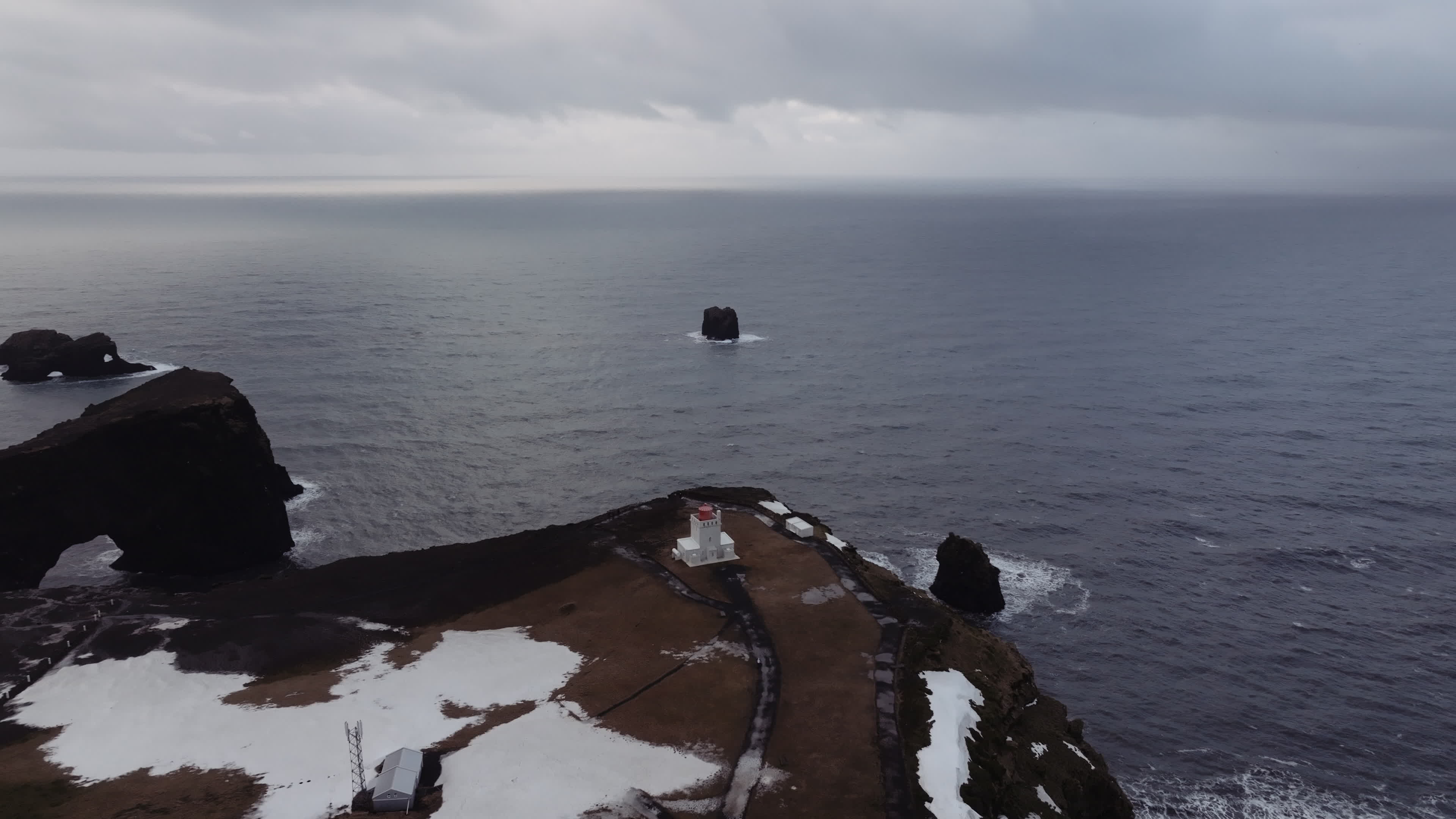 Dyrhólaey Peninsula In Iceland