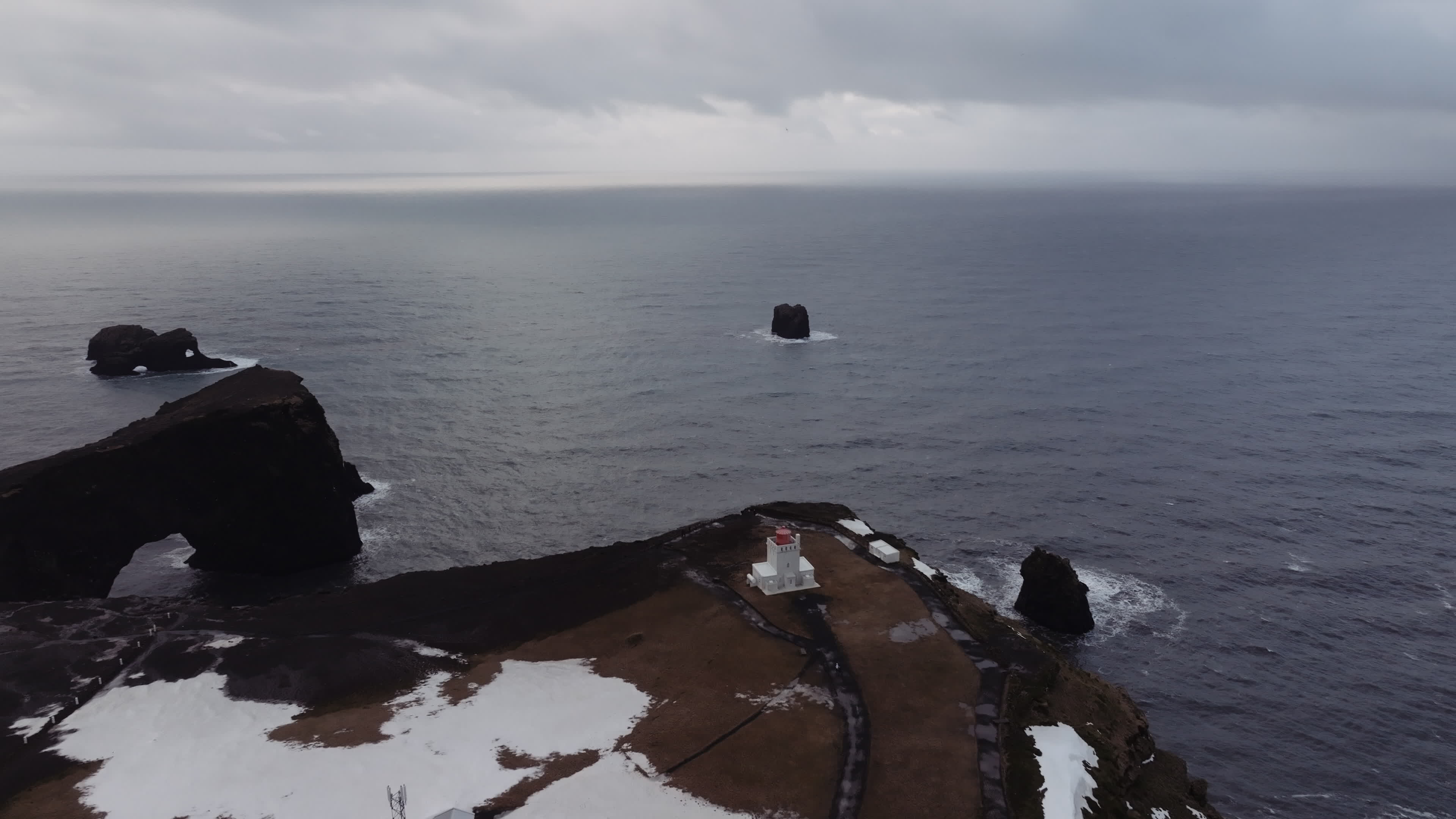 Dyrhólaey Peninsula In Iceland