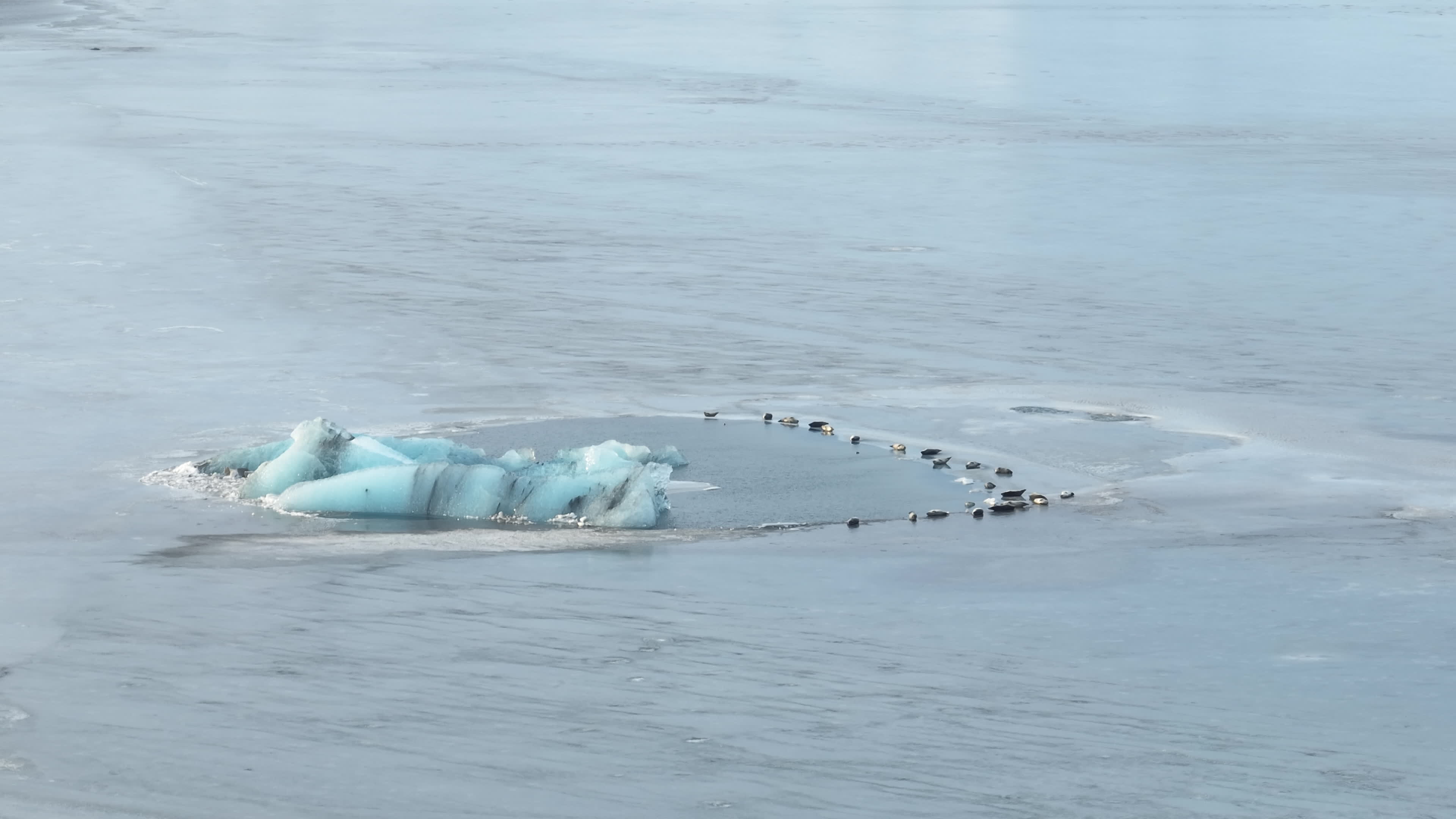 Drone View Of The Vatnajökull Glacier
