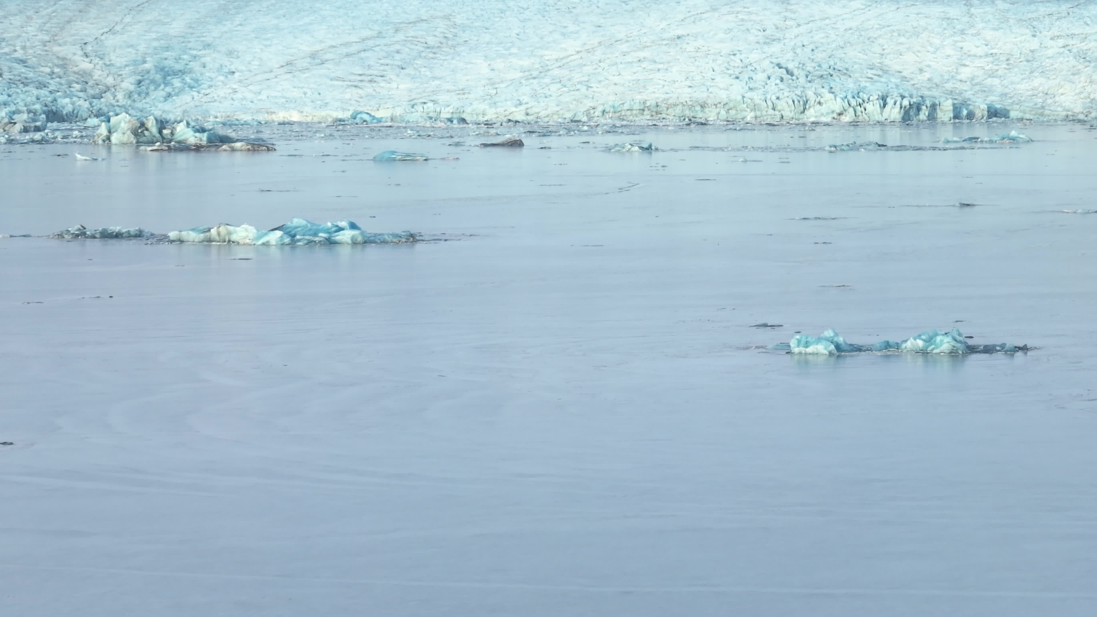 Drone View Of The Vatnajökull Glacier