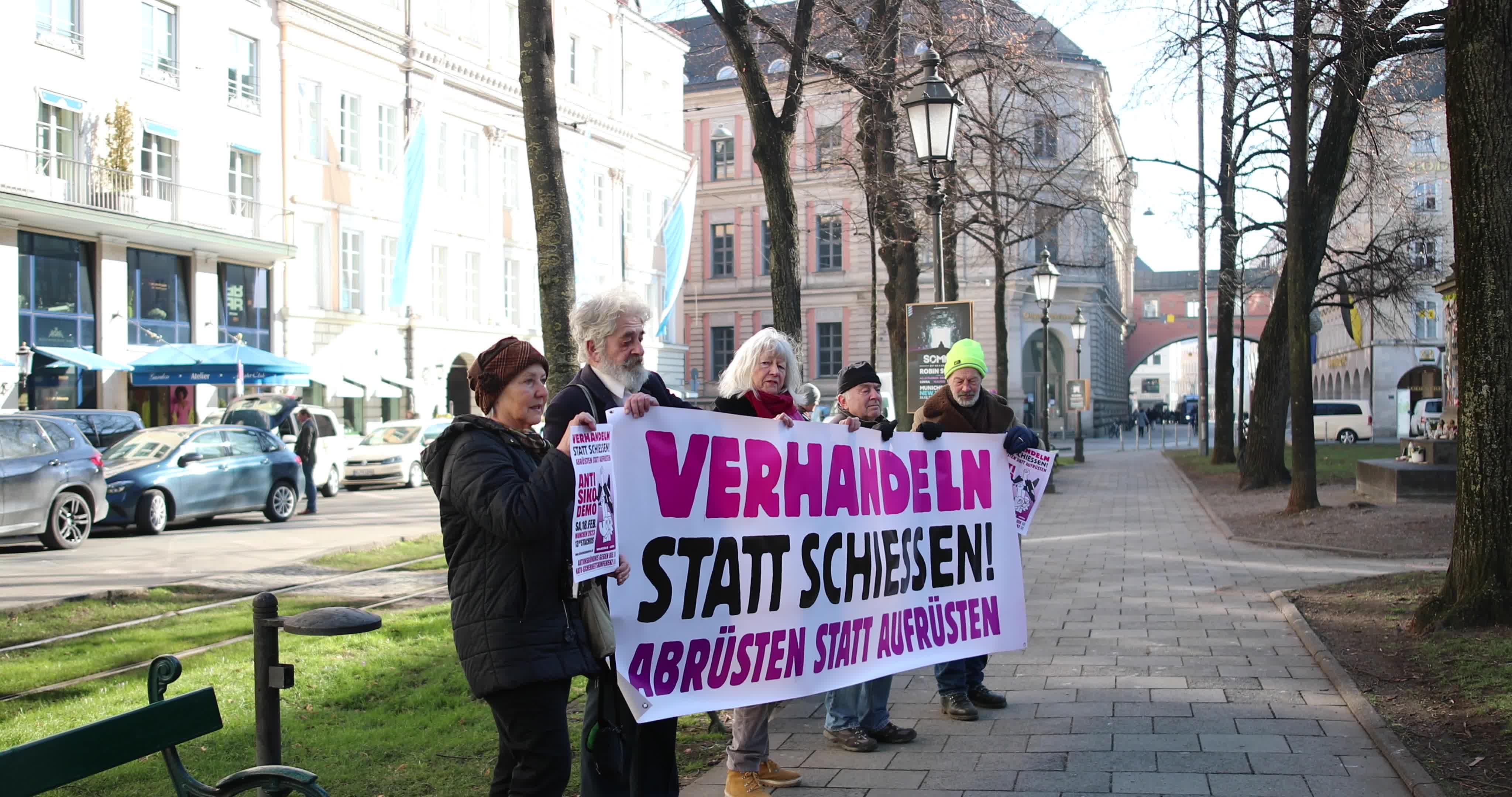 Germany: Photo Action Against the Munich Security Conference