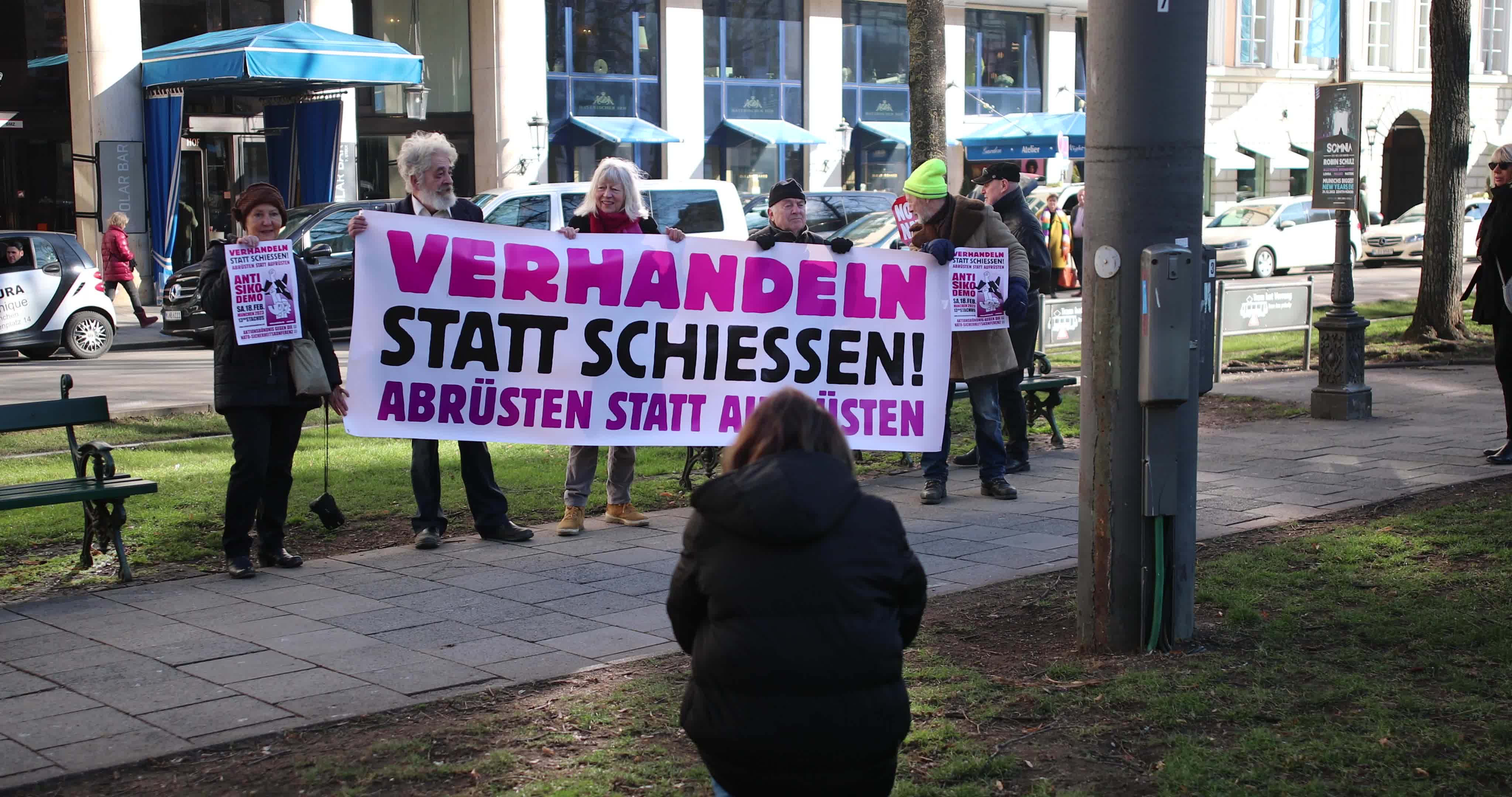 Germany: Photo Action Against the Munich Security Conference