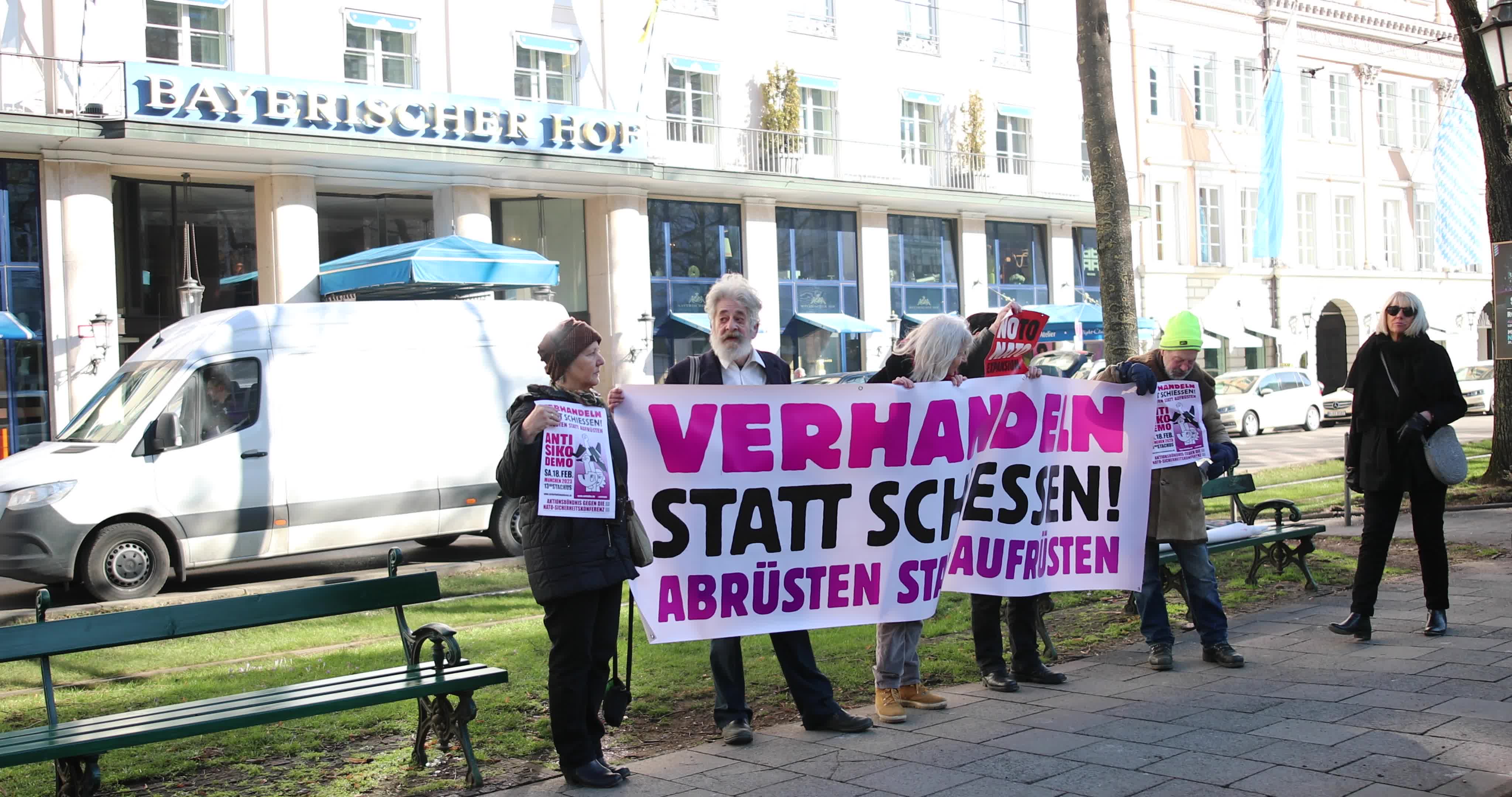 Germany: Photo Action Against the Munich Security Conference
