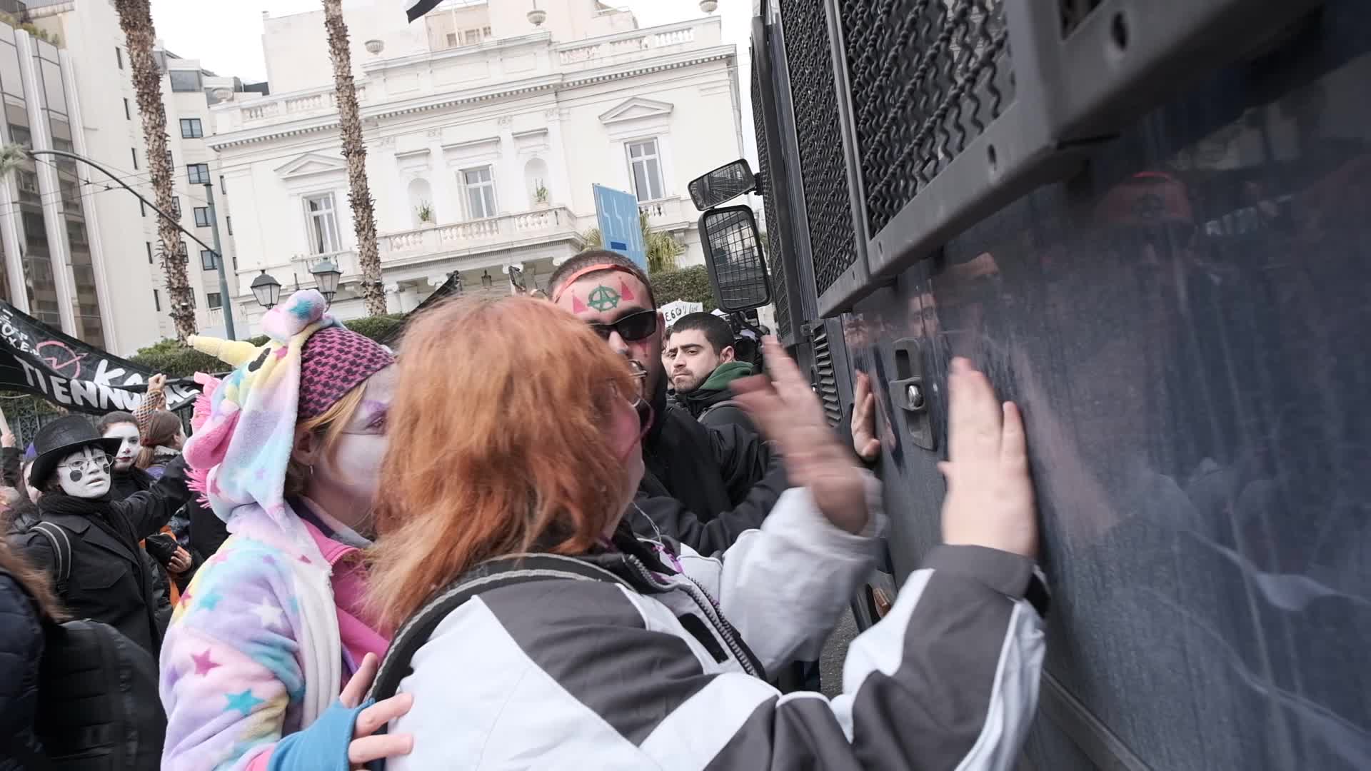 Protest By Actors And Artists In Athens