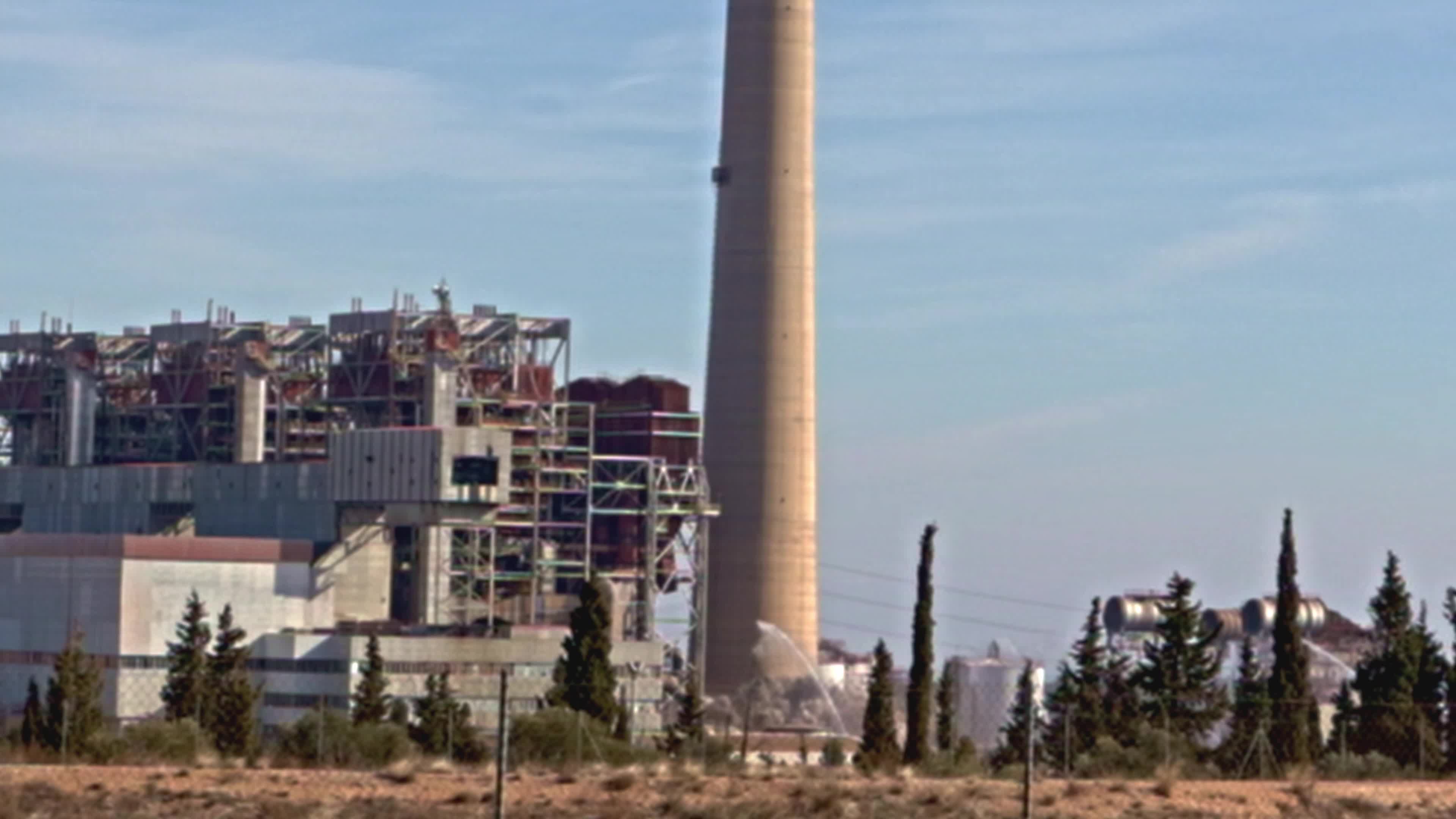 Thermal Power Plant demolished in Spain