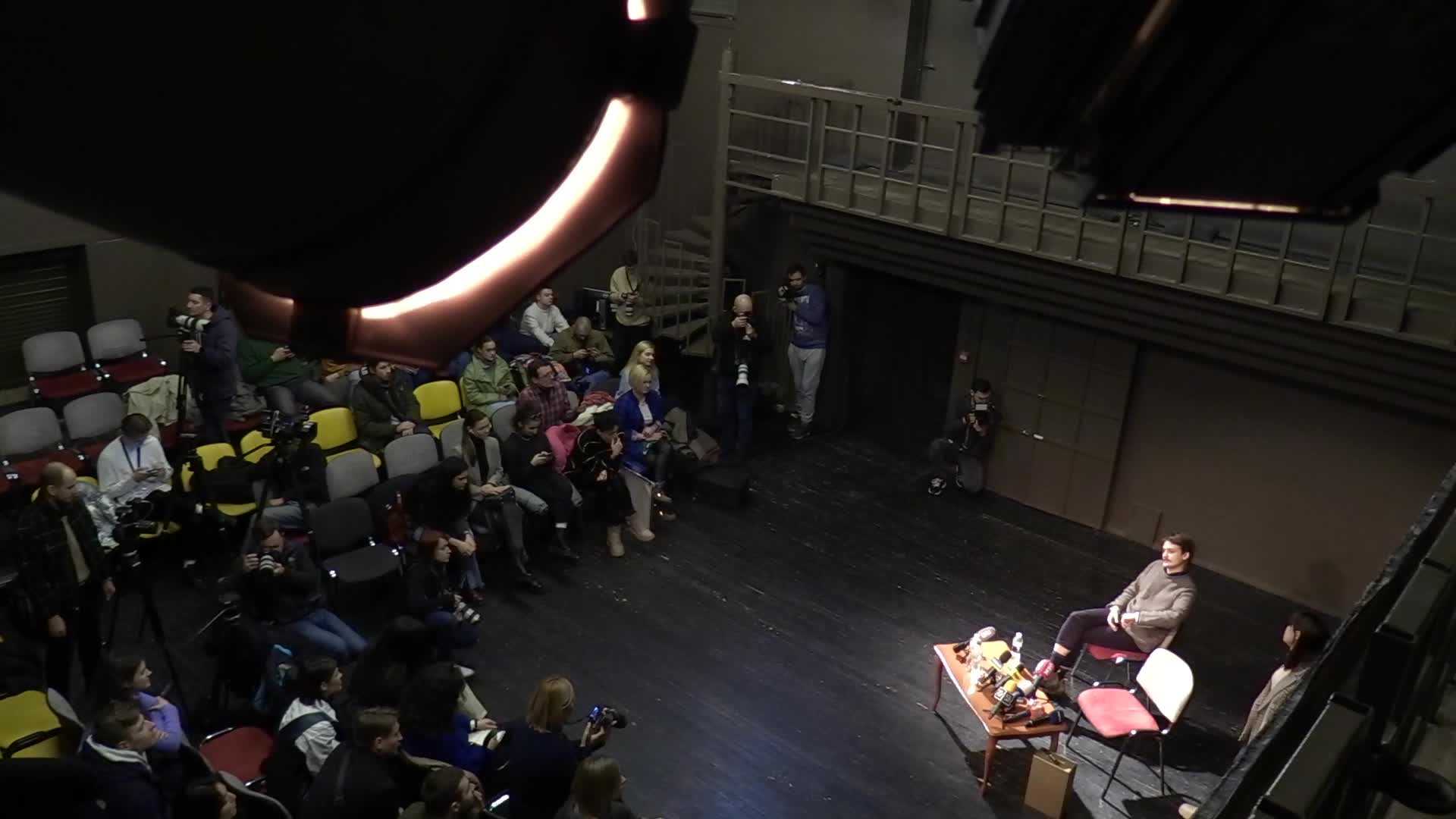 Irish actor Jack Gleeson visits Kyiv, amid Russia's invasion of Ukraine
