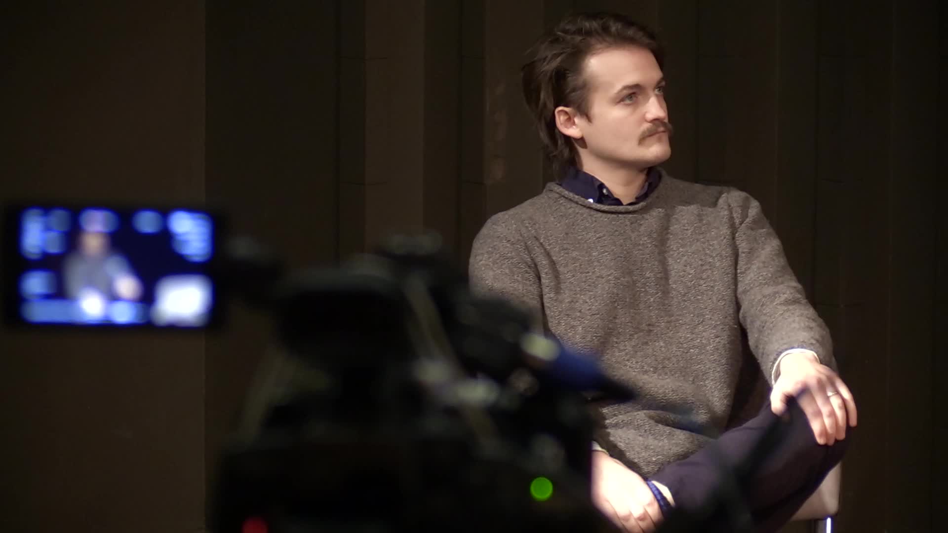 Irish actor Jack Gleeson visits Kyiv, amid Russia's invasion of Ukraine