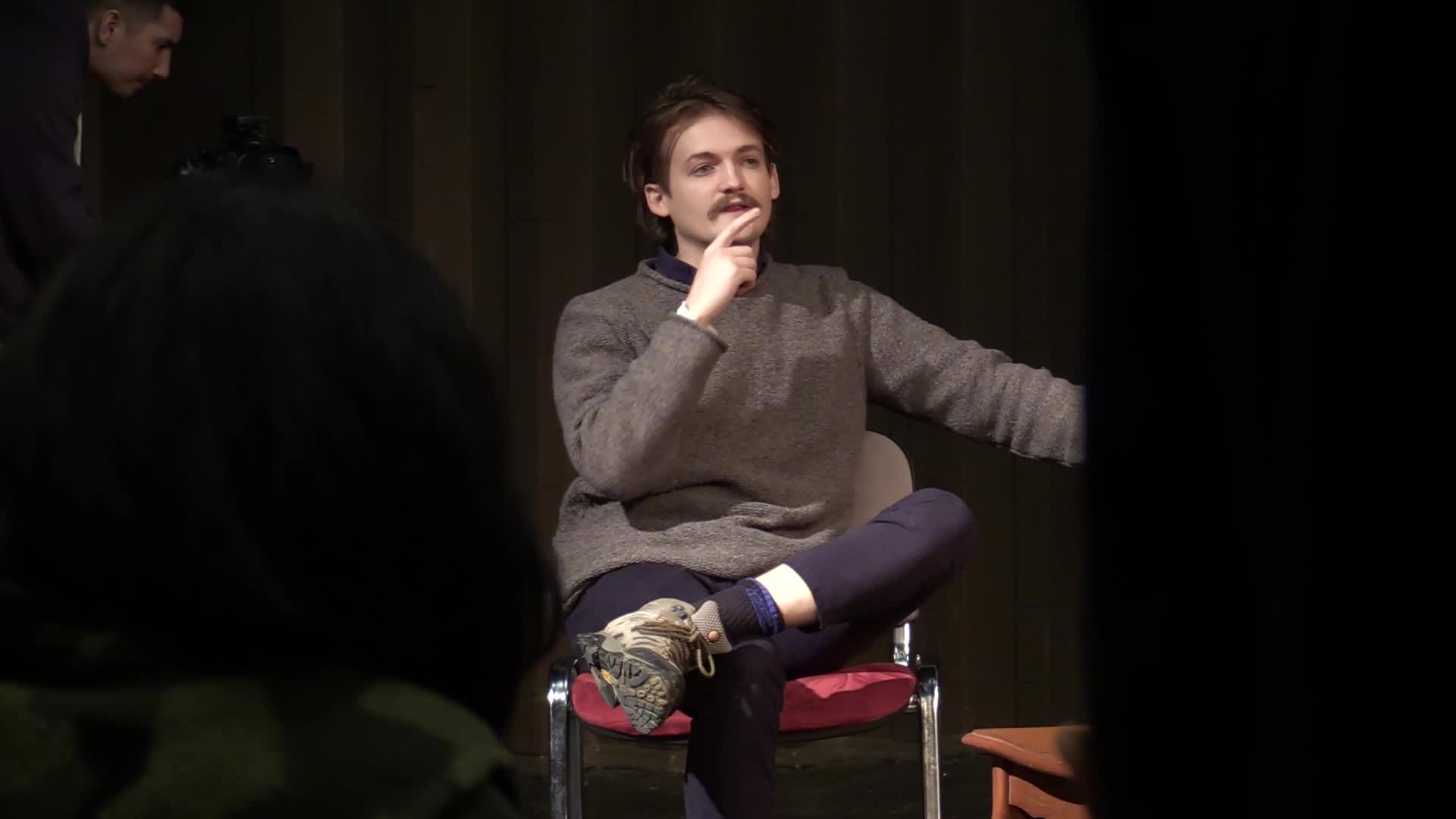 Irish actor Jack Gleeson visits Kyiv, amid Russia's invasion of Ukraine
