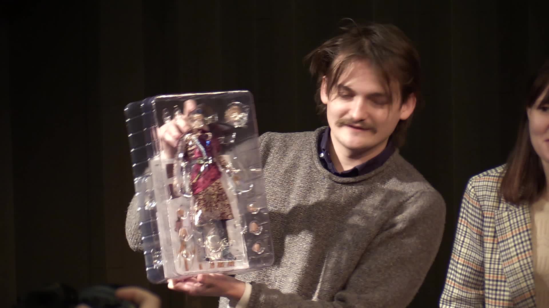 Irish actor Jack Gleeson visits Kyiv, amid Russia's invasion of Ukraine