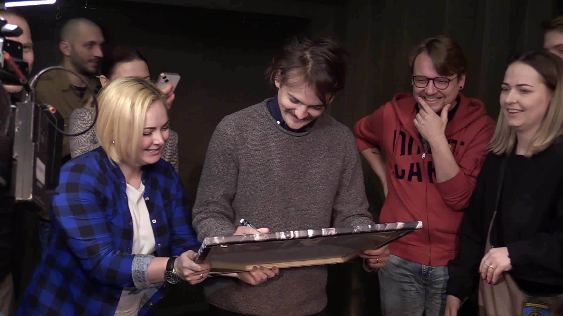 Irish actor Jack Gleeson visits Kyiv, amid Russia's invasion of Ukraine
