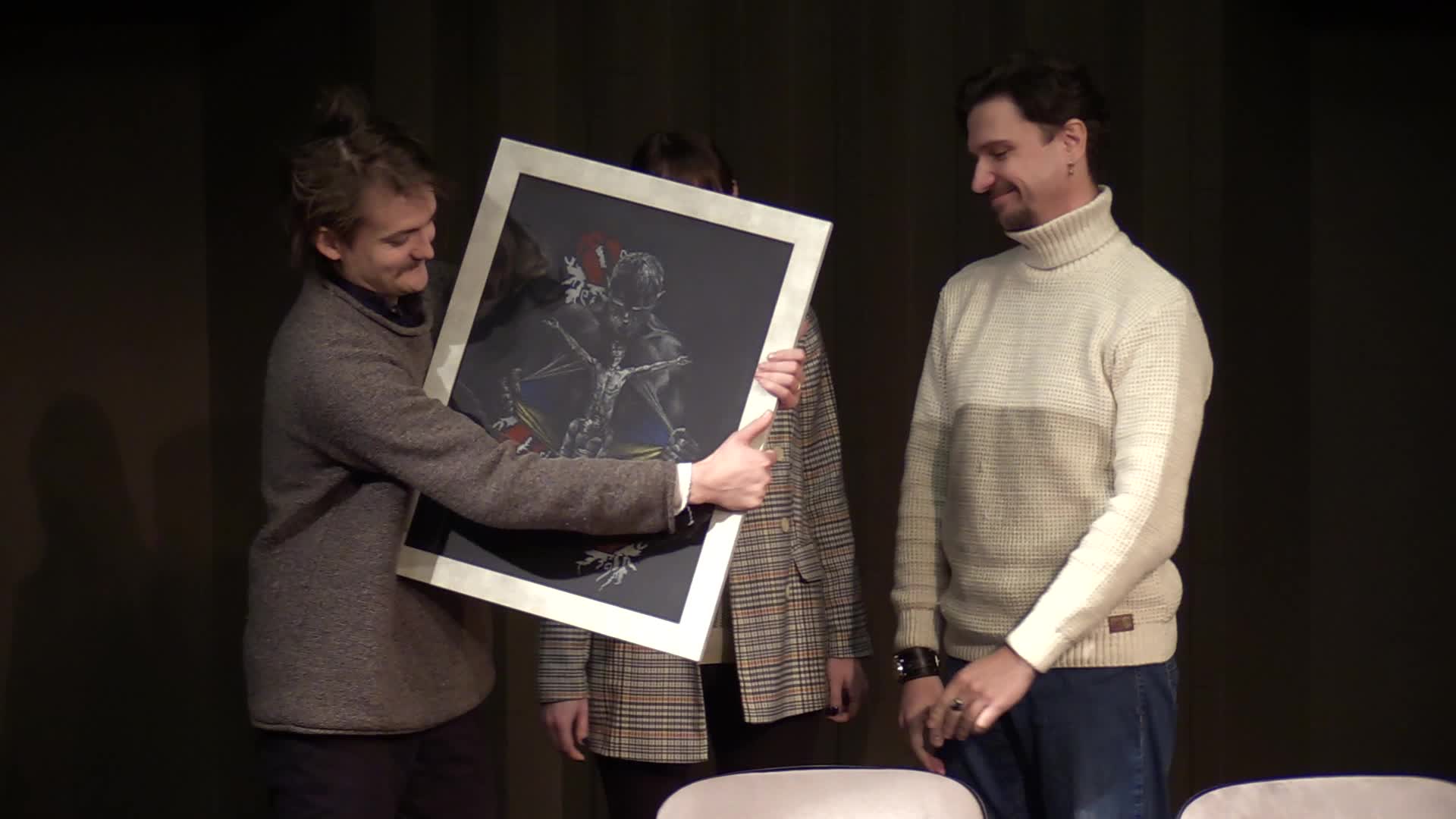 Irish actor Jack Gleeson visits Kyiv, amid Russia's invasion of Ukraine