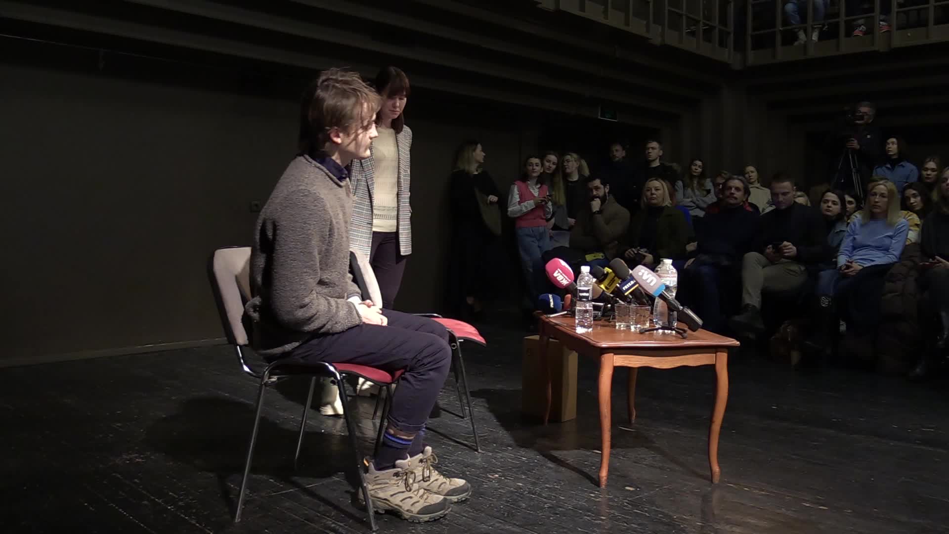 Irish actor Jack Gleeson visits Kyiv, amid Russia's invasion of Ukraine