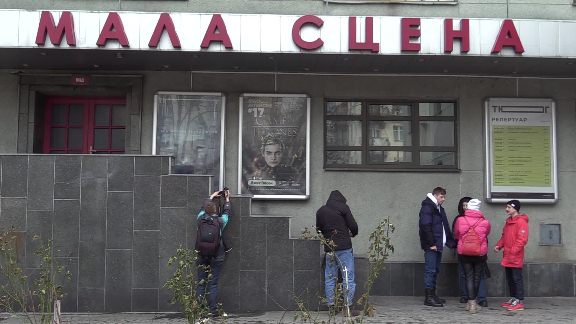 Irish actor Jack Gleeson visits Kyiv, amid Russia's invasion of Ukraine
