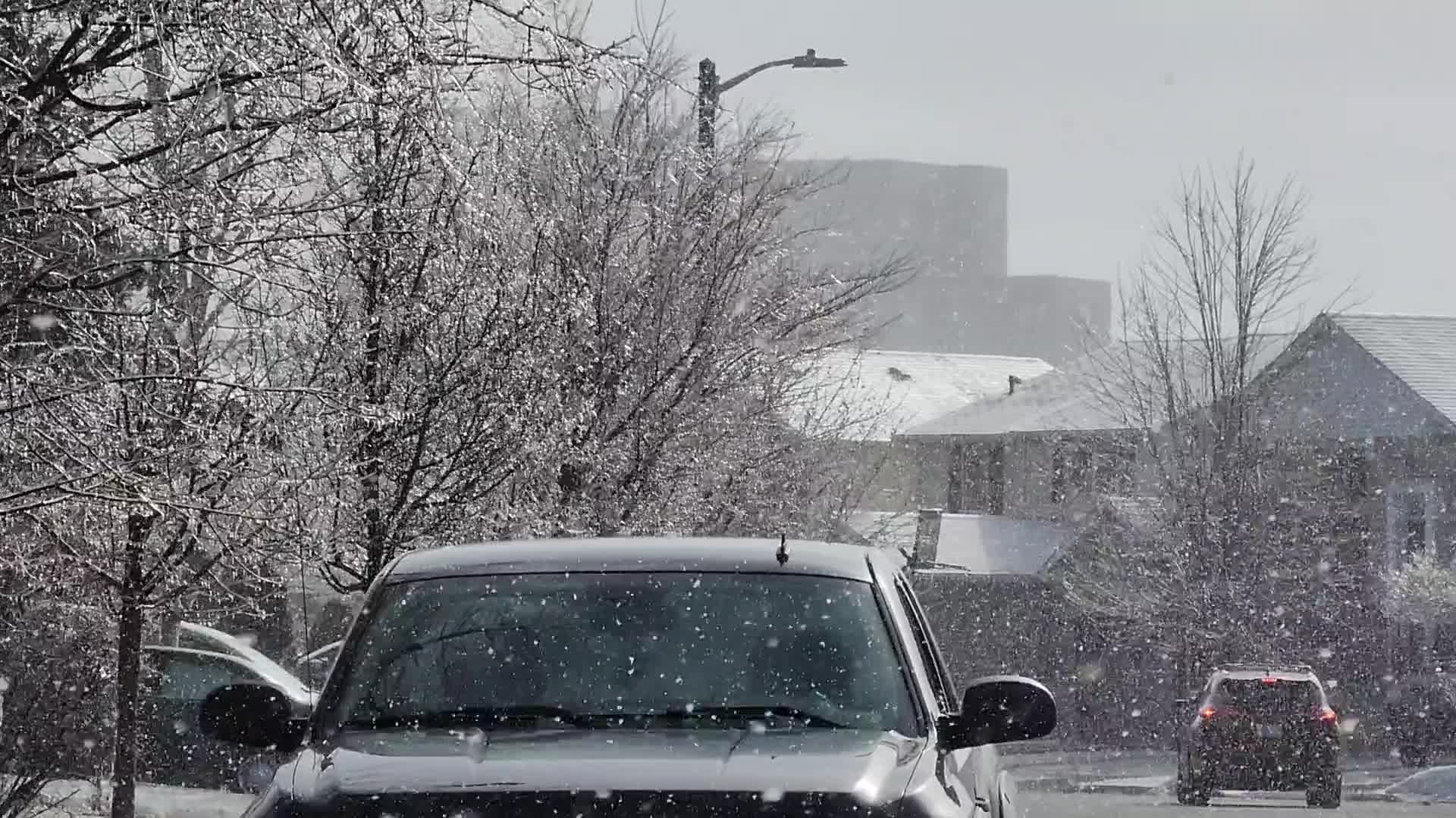 Ice storm in Toronto