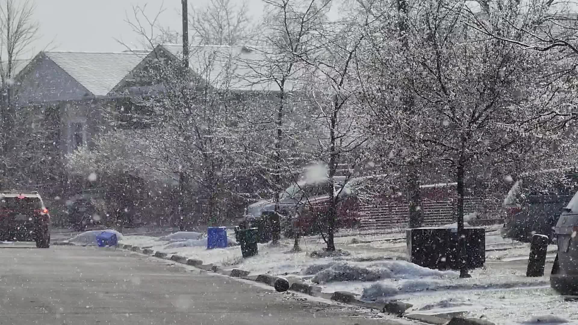 Ice storm in Toronto