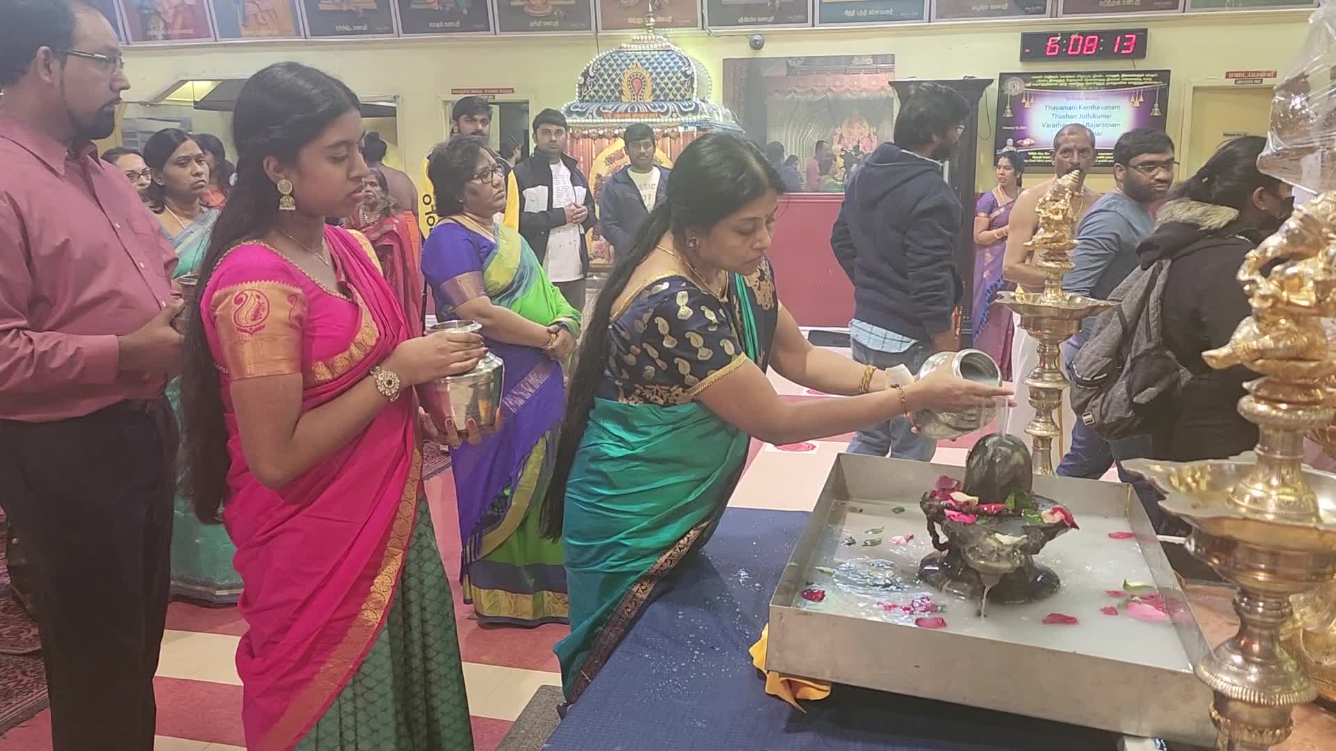 Tamil Hindus Celebrate Maha Shivratri