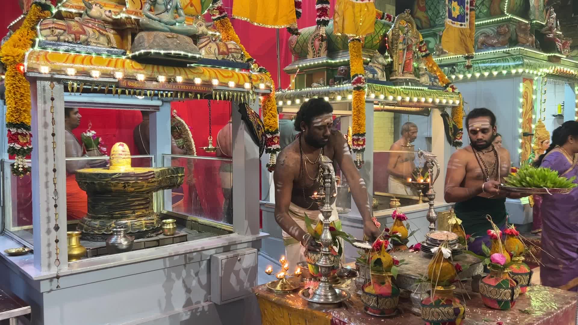 Tamil Hindus Celebrate Maha Shivratri