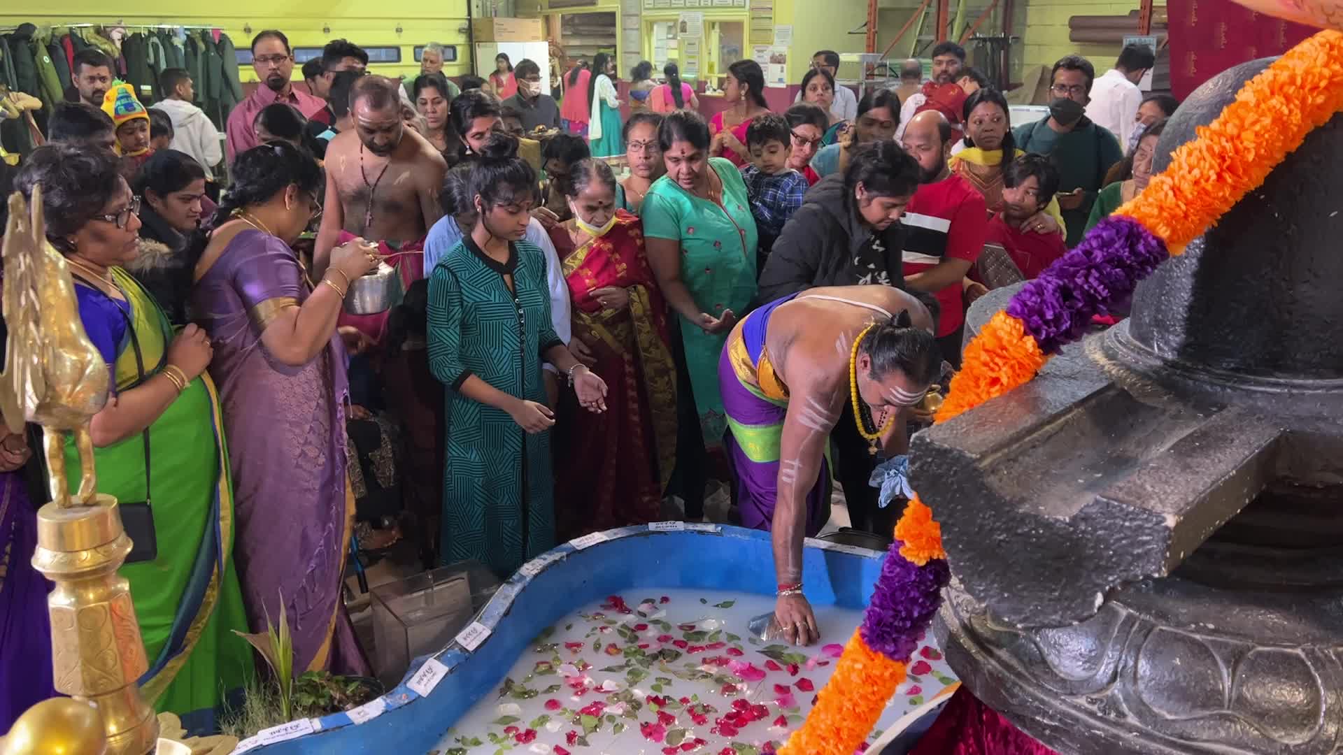 Tamil Hindus Celebrate Maha Shivratri