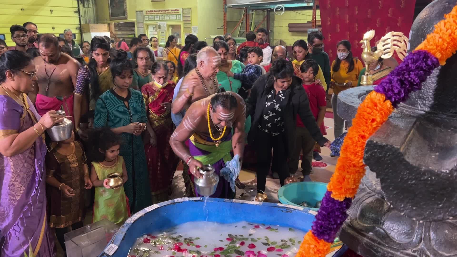 Tamil Hindus Celebrate Maha Shivratri