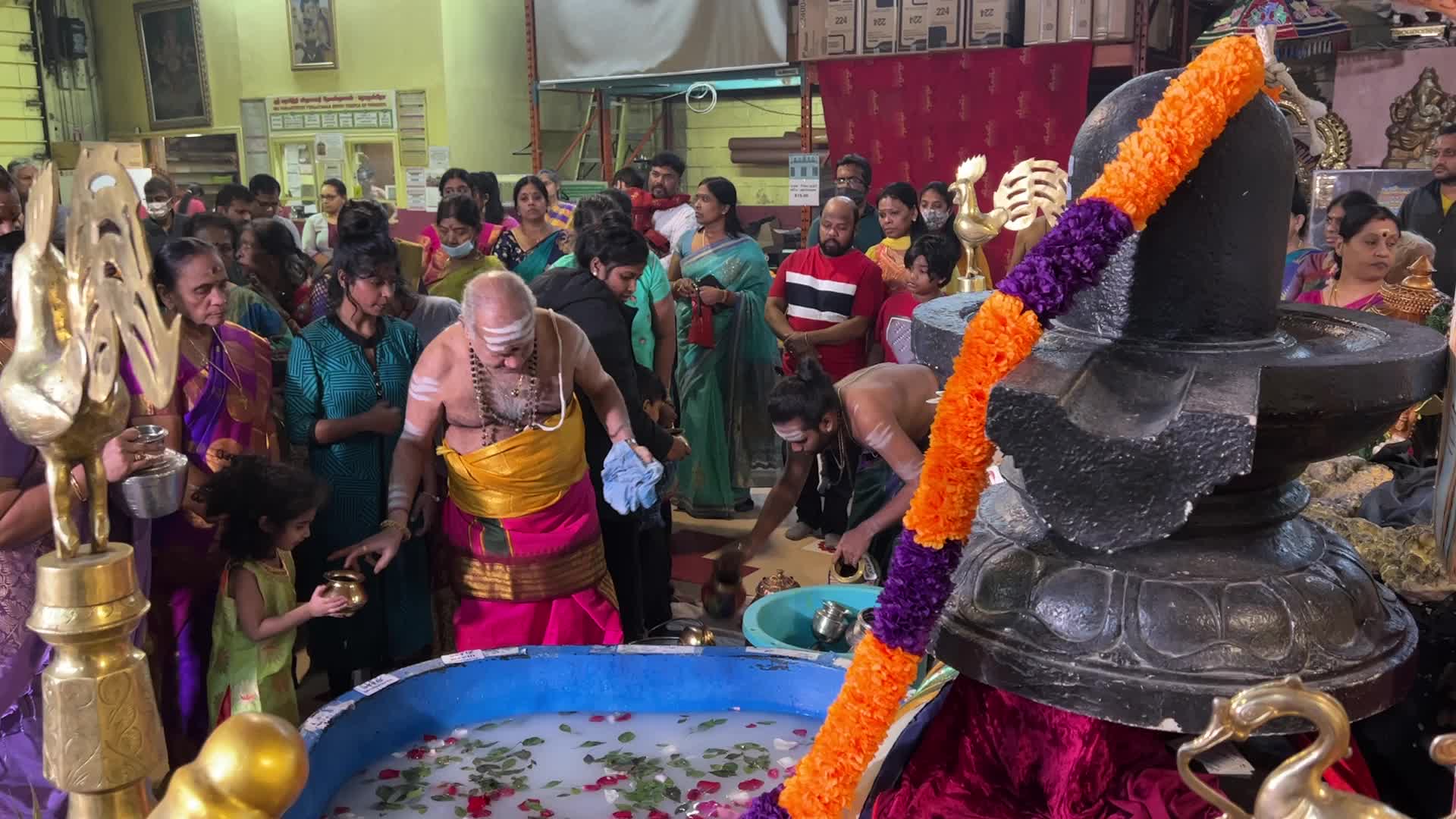 Tamil Hindus Celebrate Maha Shivratri